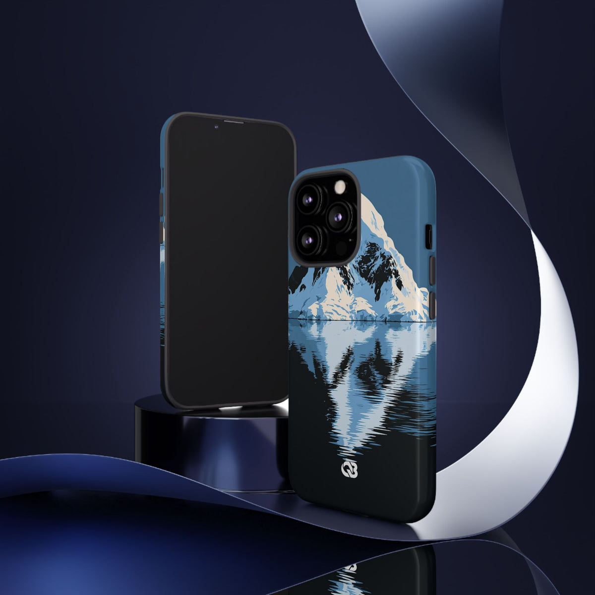Glacial Horizon · Tough Phone Case for iPhone · Blue
