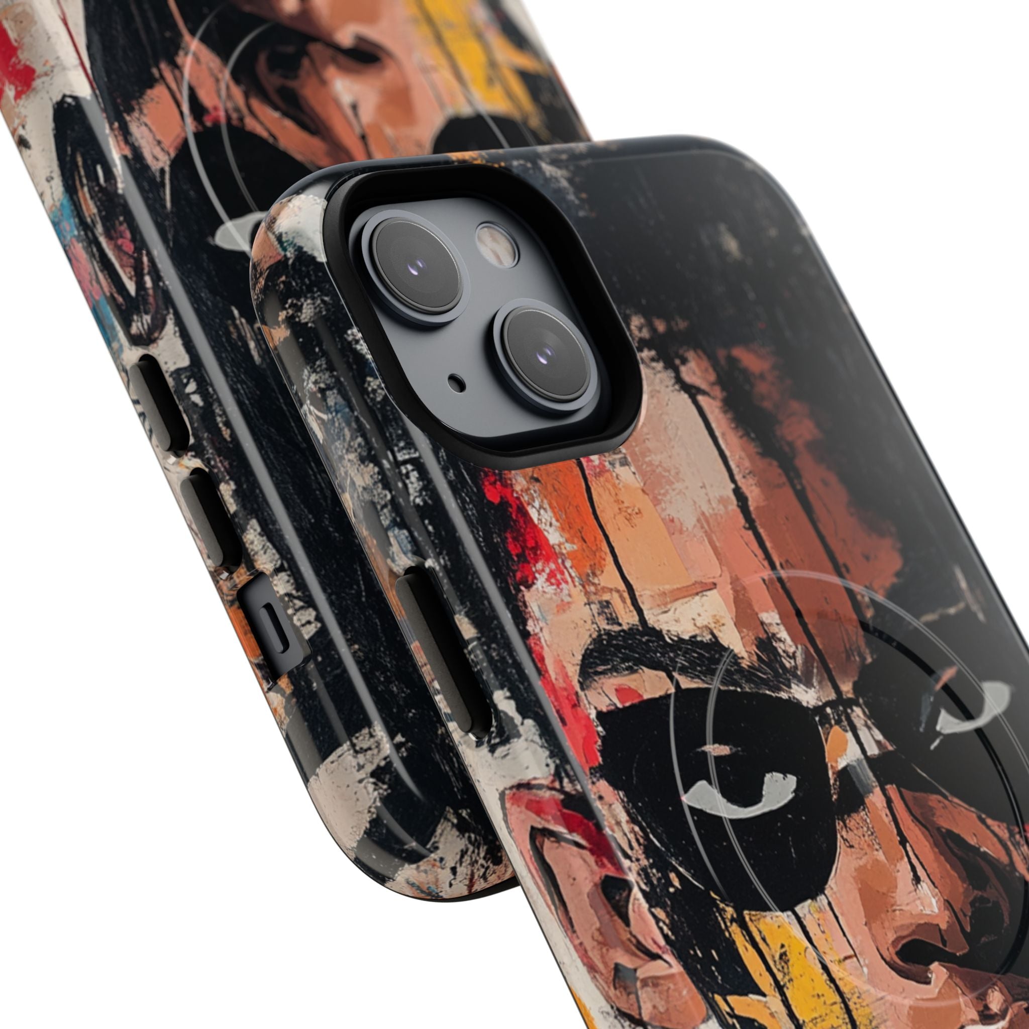 Masked Portrait Drips iPhone 14 Plus Case - Tough+
