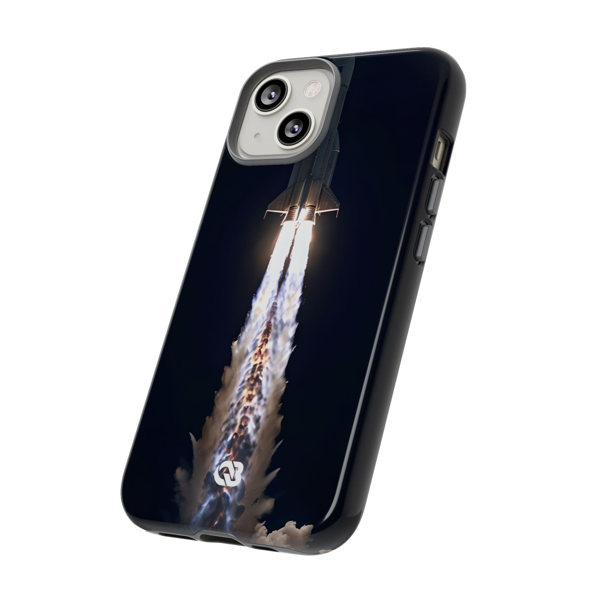 Obsidian Rocket Ascent · Tough Phone Case for iPhone