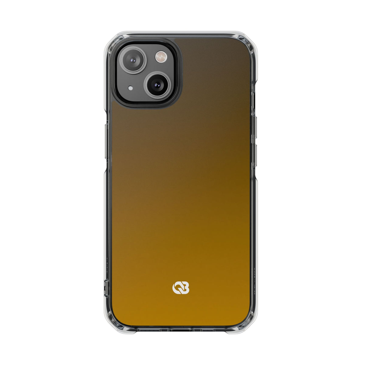 Golden Umber · Clear Impact Magnetic Phone Case for iPhone · Gold