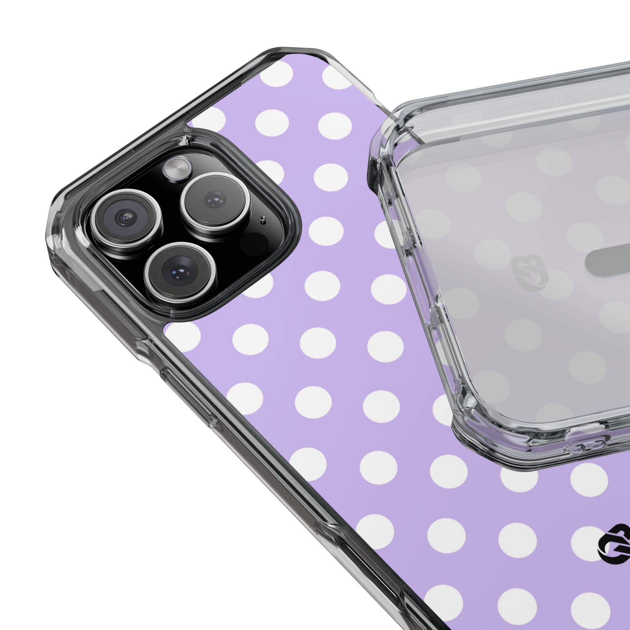 Lavender Polka Grid · Impact Telefoncover til iPhone · Magsafe
