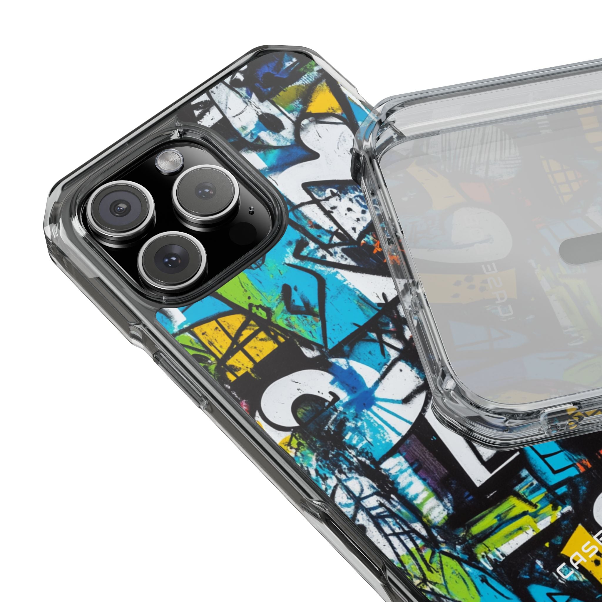 White Ripple Drift iPhone 16 Pro Max Skal - Impact