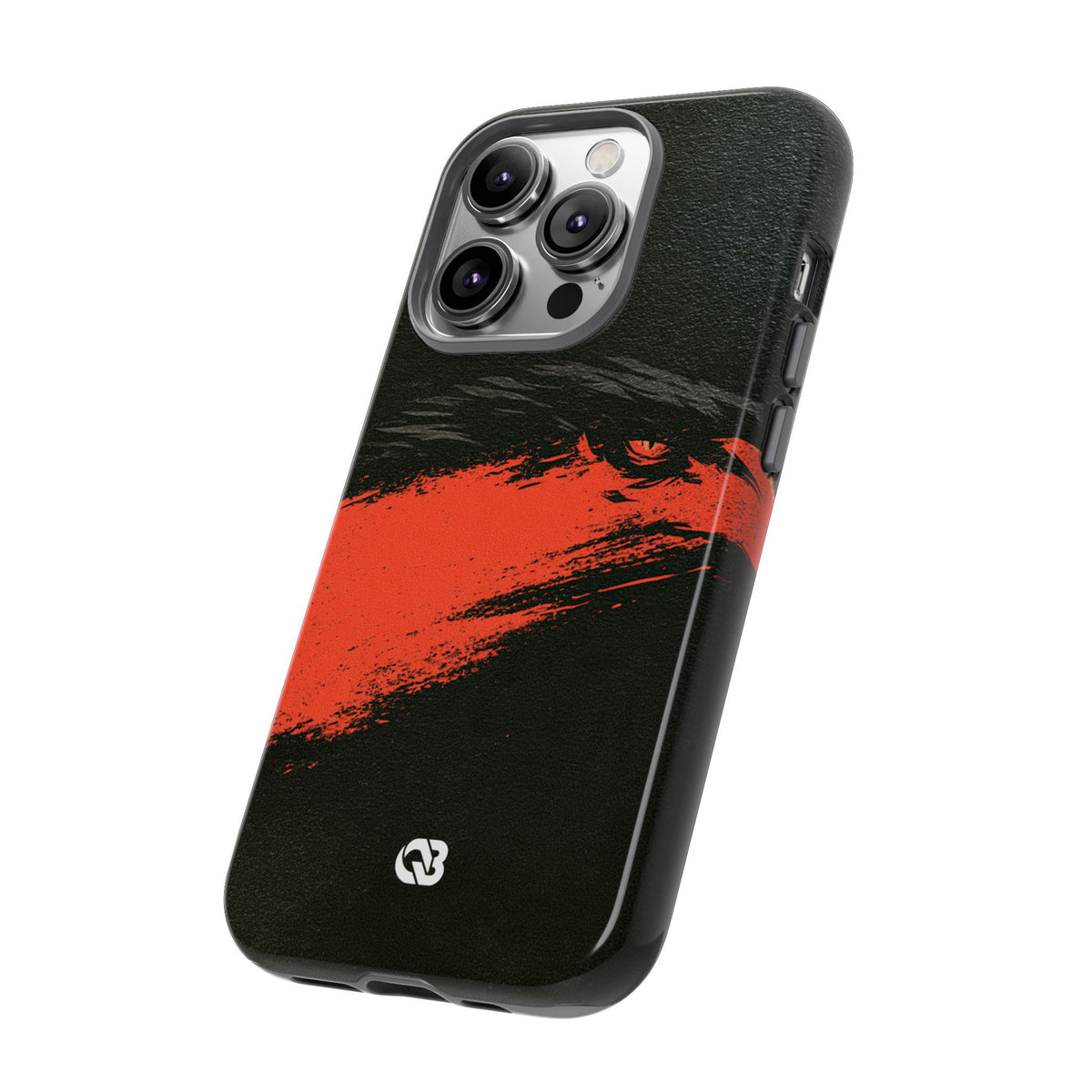Crimson Raptor Noir · Tough Phone Case for iPhone · Black