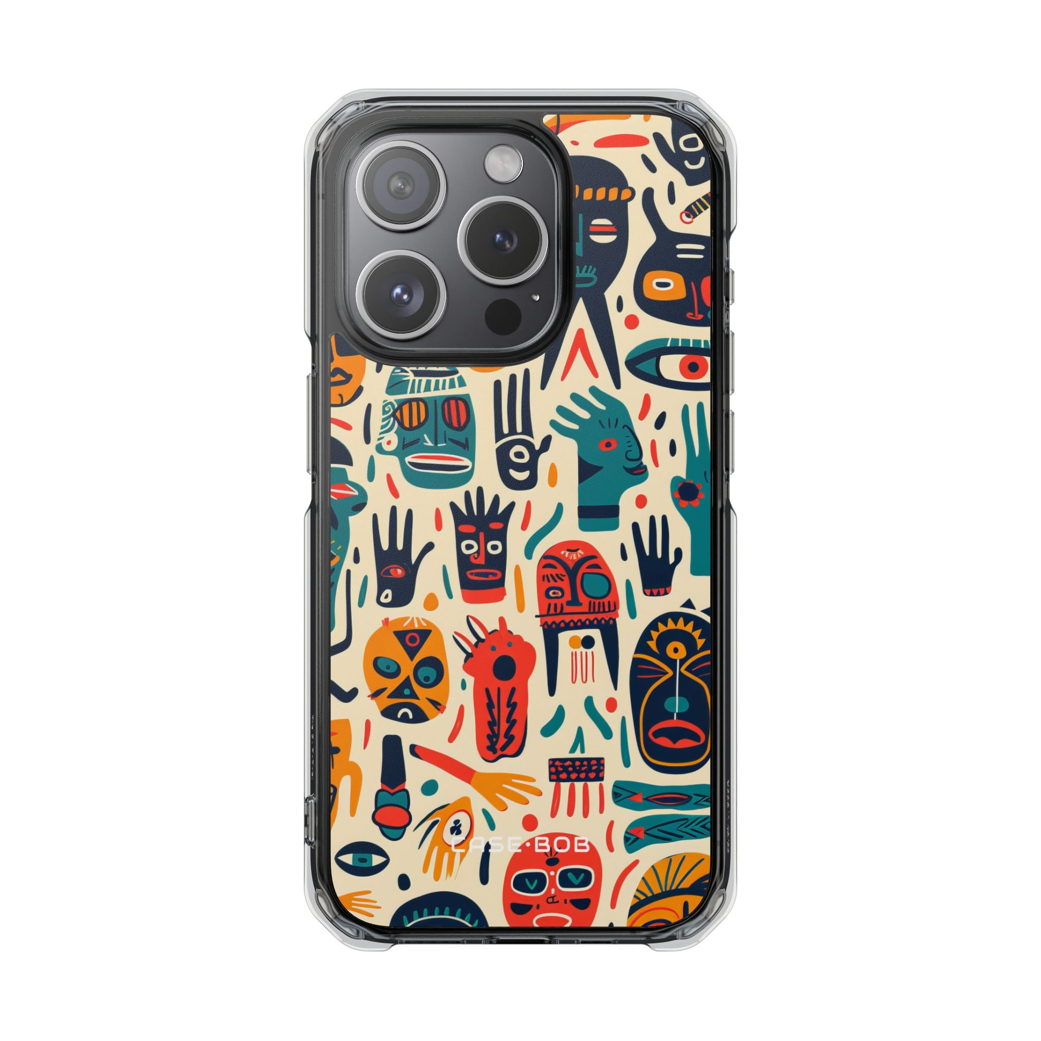 Vivid Faces iPhone 15 Pro Case - Impact