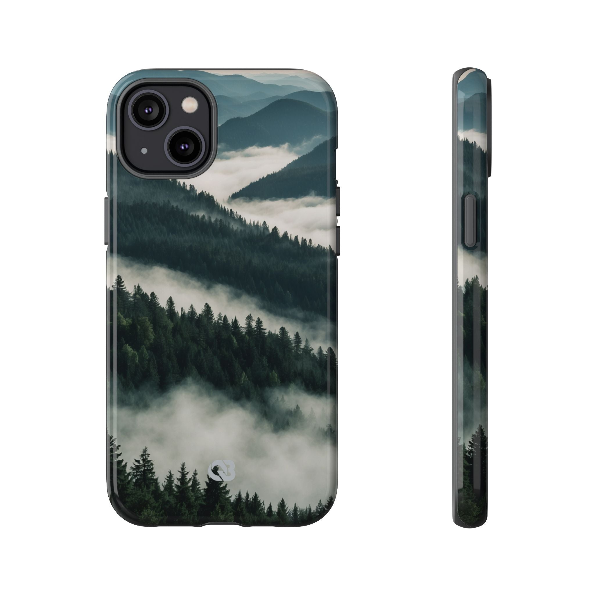 Misty Pine Peaks · Tough Phone Case for iPhone