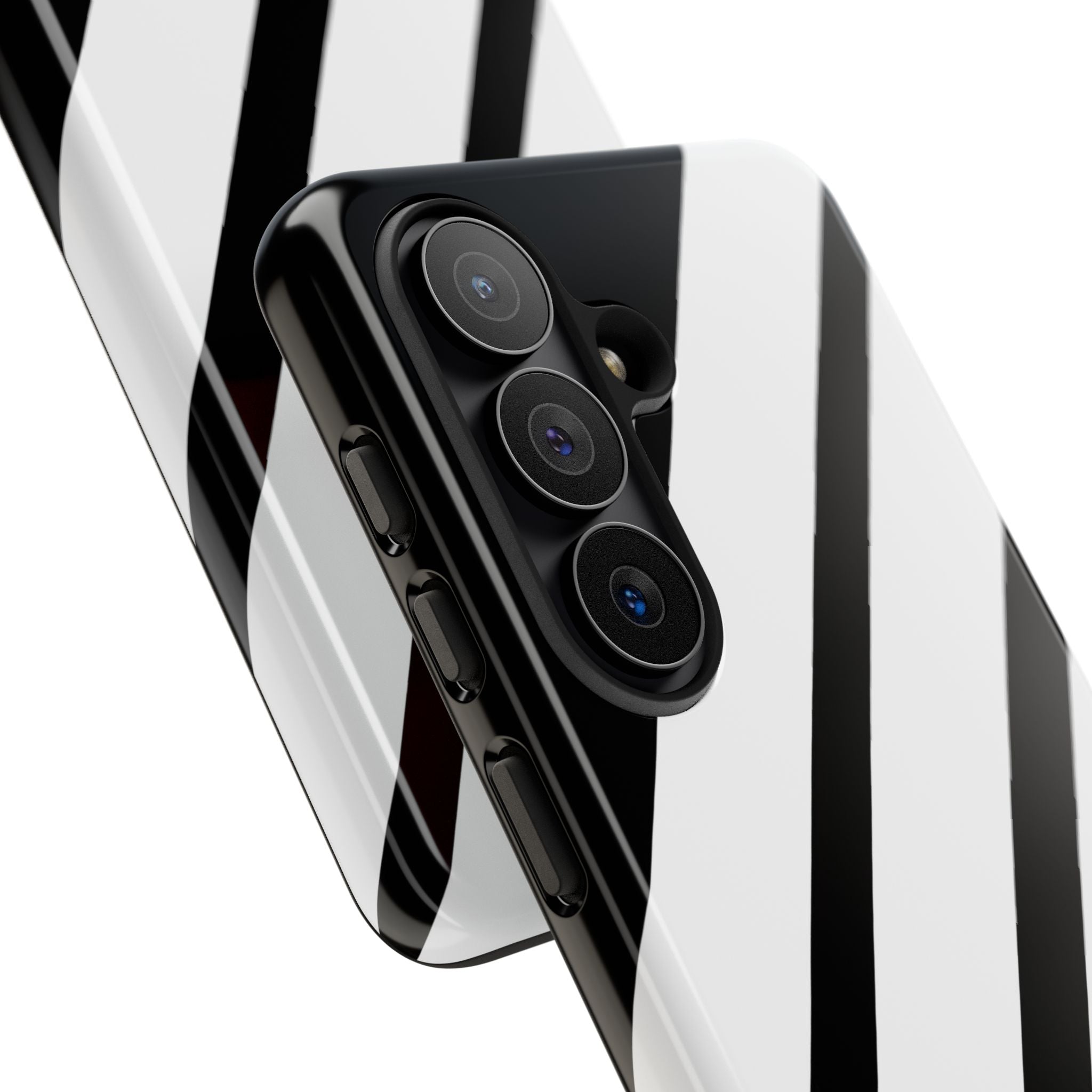 Obsidian White Bars · Tough Handyhülle für Samsung