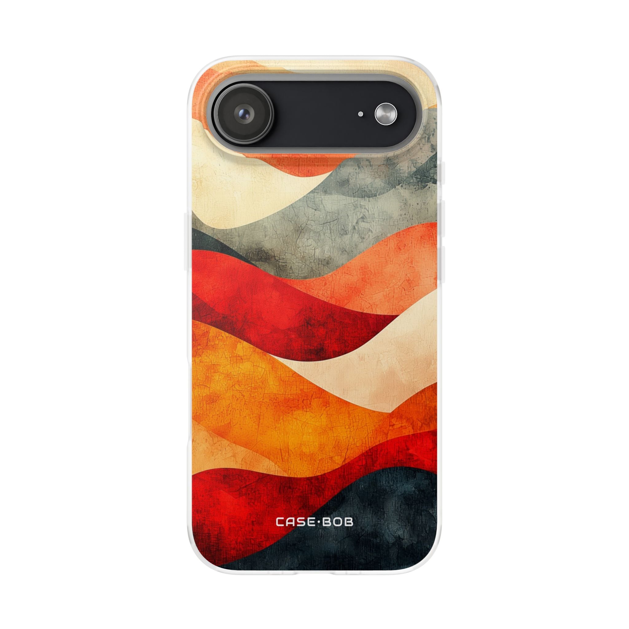 Cracked Wave Sunset iPhone 17 Air Case - Soft - CASE•BOB