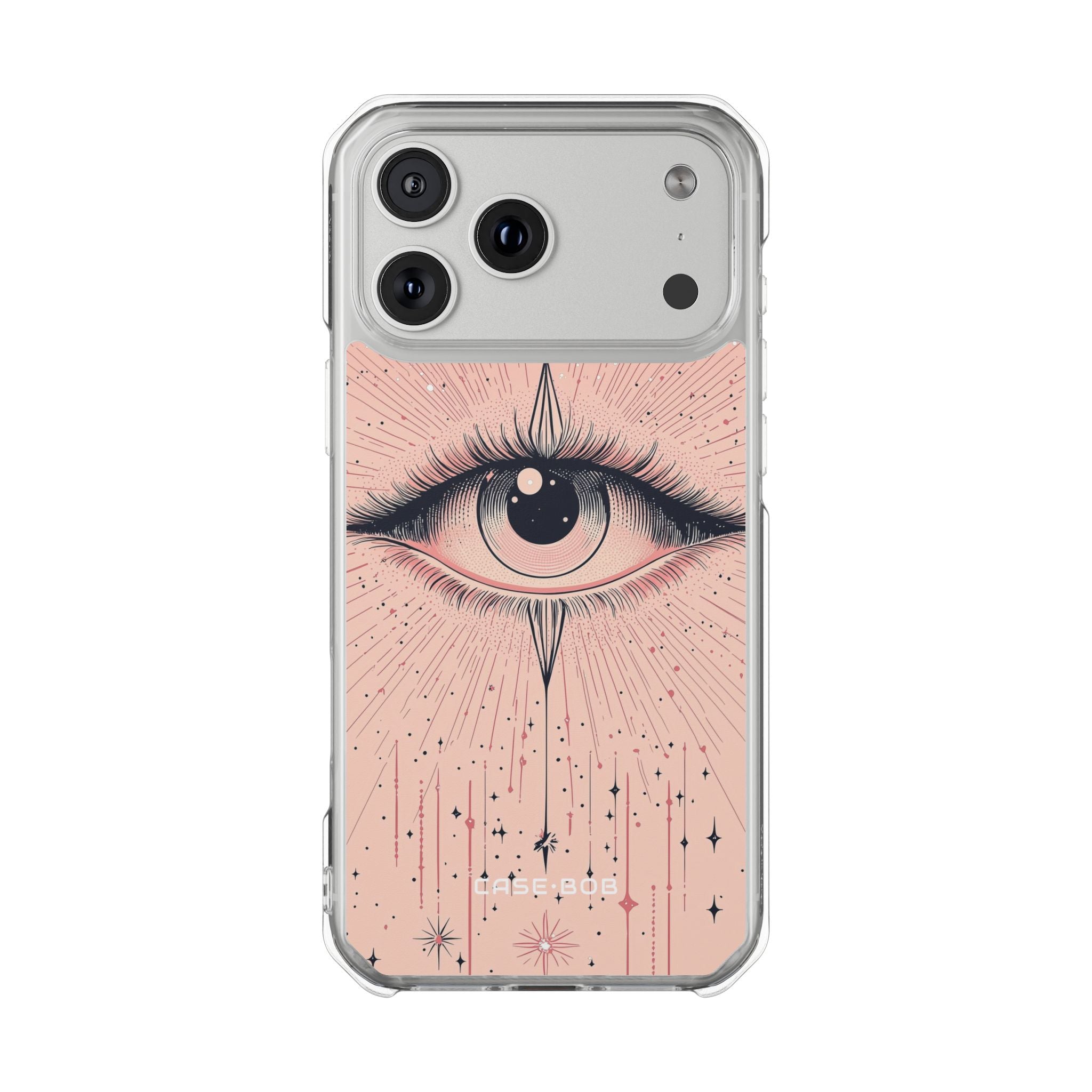 Cosmic Pink Eye iPhone 17 Pro Max Case - Impact