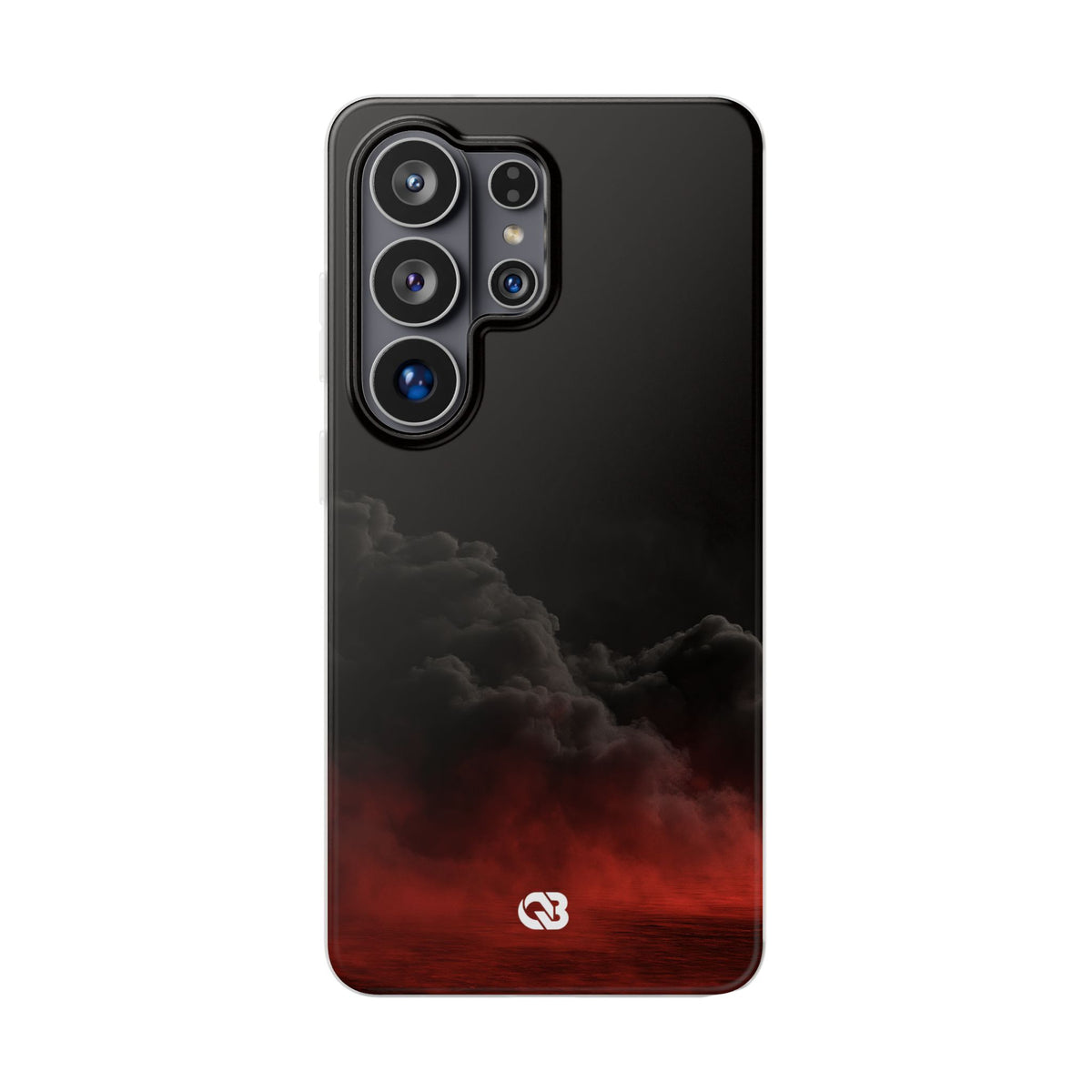 Crimson Fog Void · Lite Phone Case for Samsung · Black