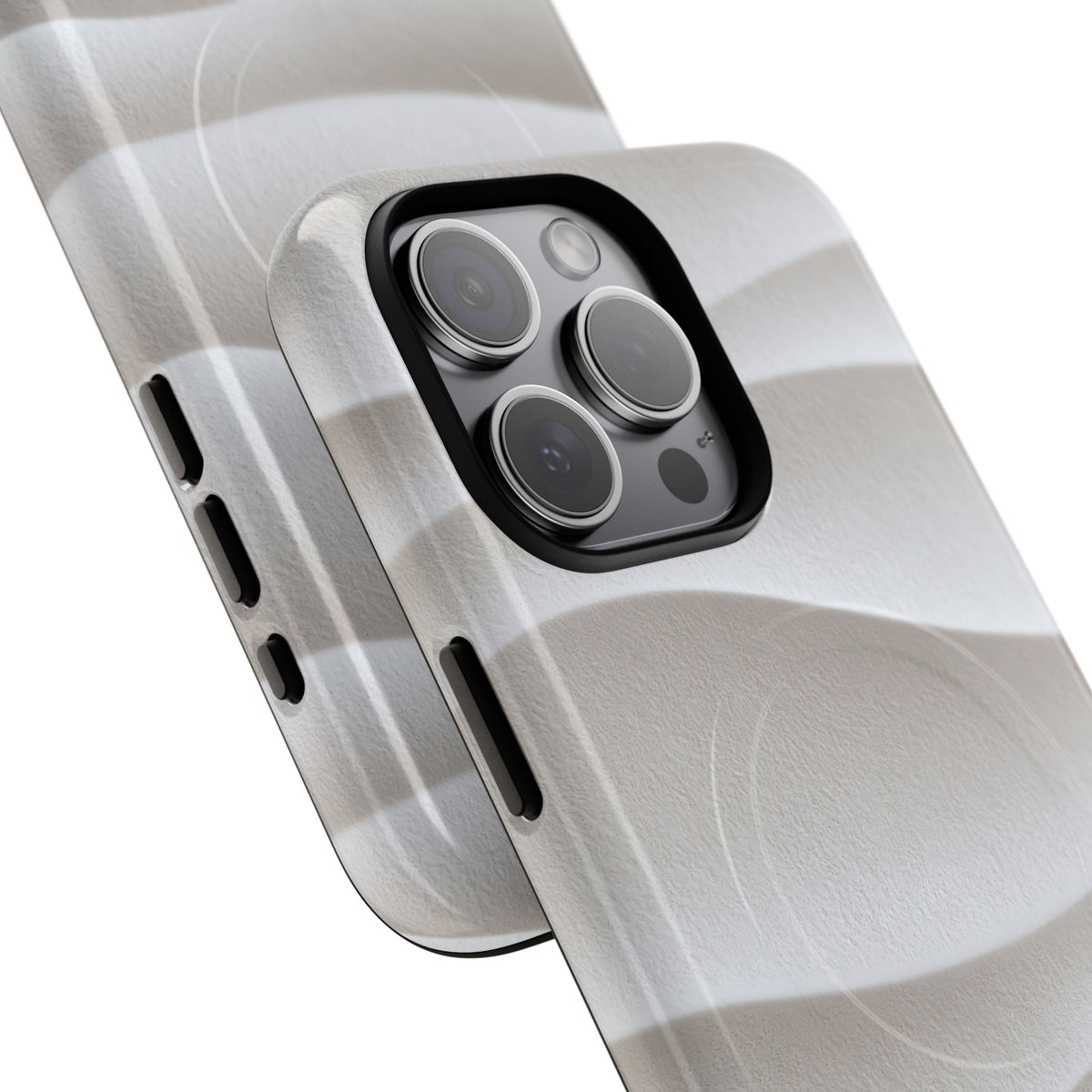Sculpted Dune Relief · Tough 2.0 Magnetic Phone Case for iPhone · White