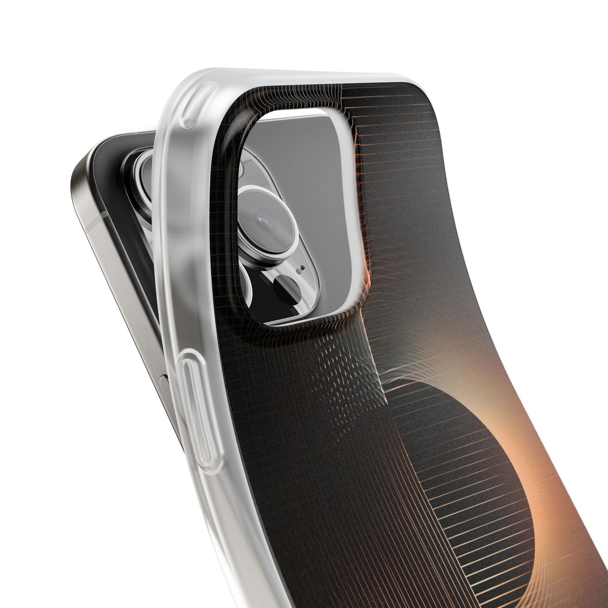 Amber Meridian · Lite Phone Case for iPhone · Black