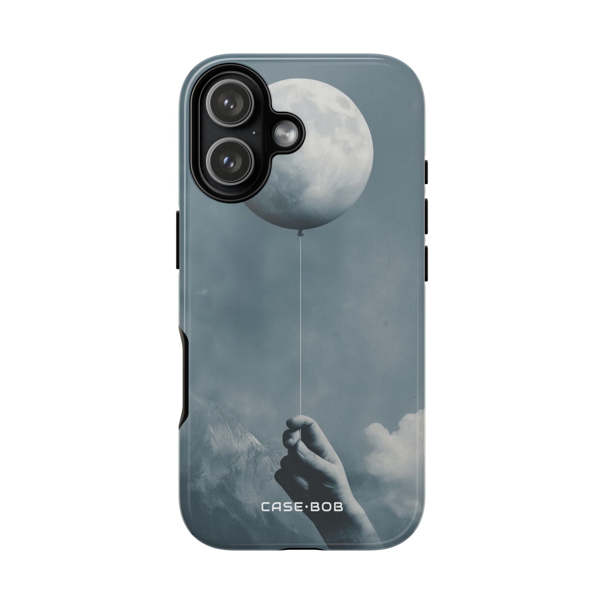 Moon Balloon iPhone 17 Case - Tough - CASE•BOB