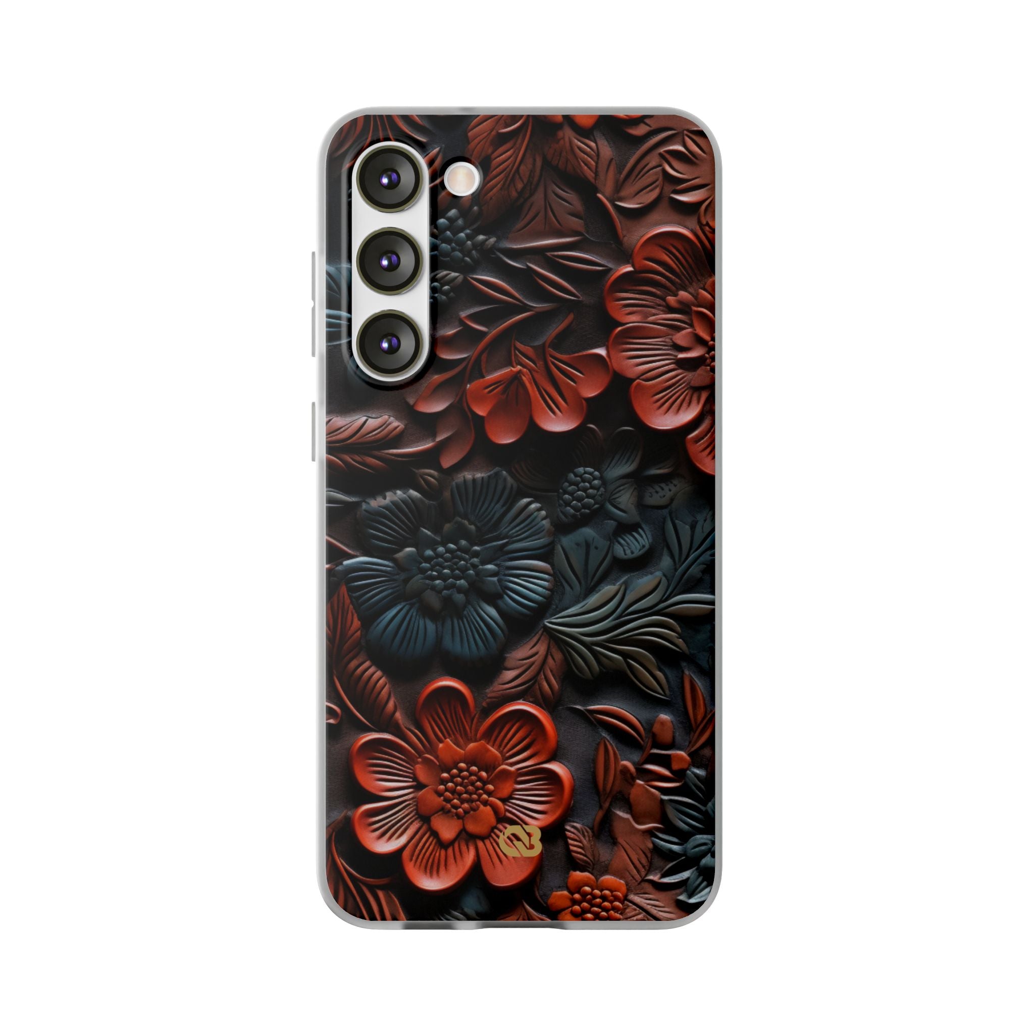 Carved Earth Bloom · Soft Phone Case for Samsung