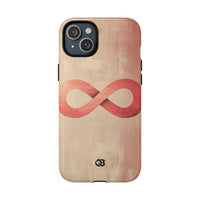 Funda Tough+ para iPhone Infinity Stroke de Terracota · Case · Magsafe