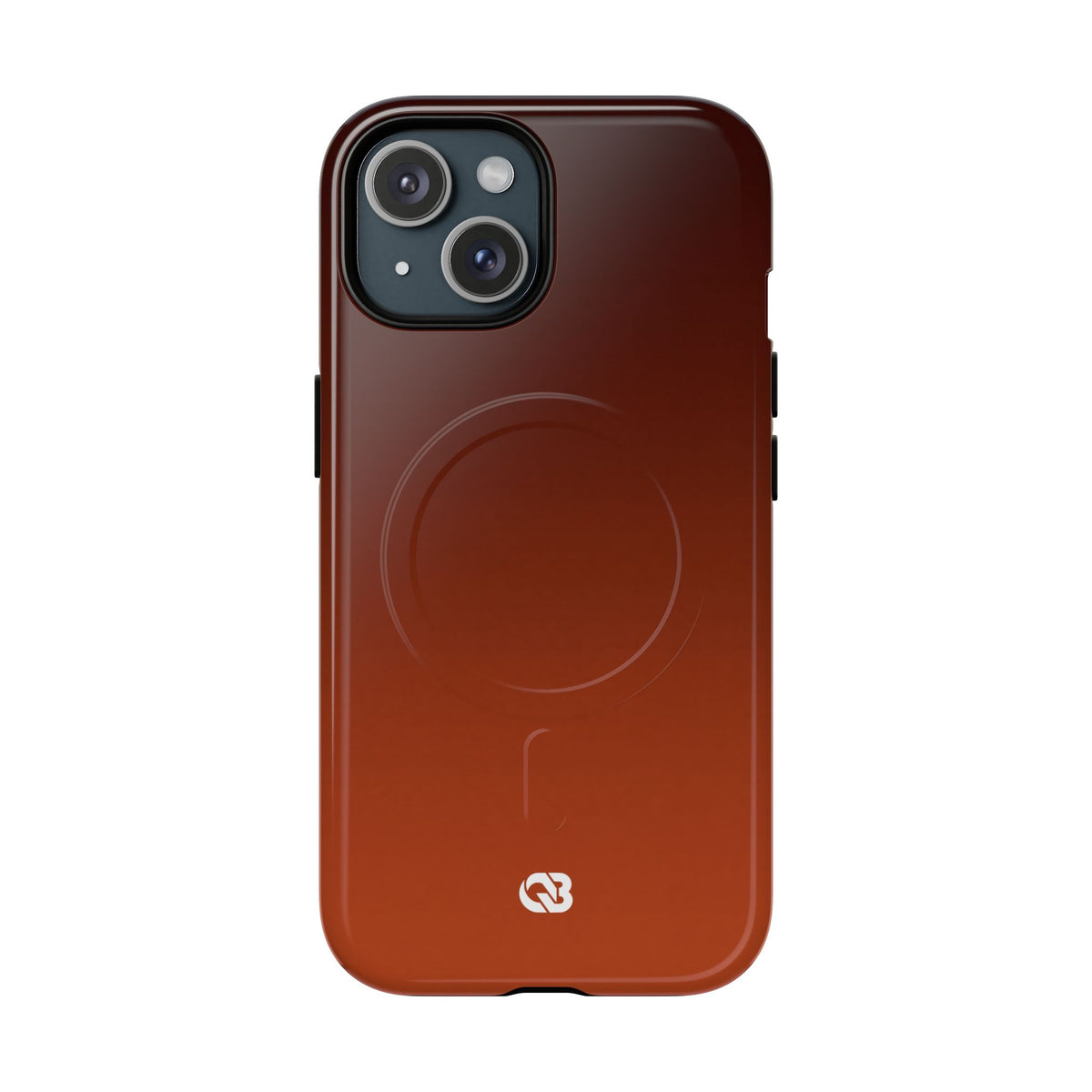 Burnt Amber Spectrum · Tough 2.0 Magnetic Phone Case for iPhone · Orange