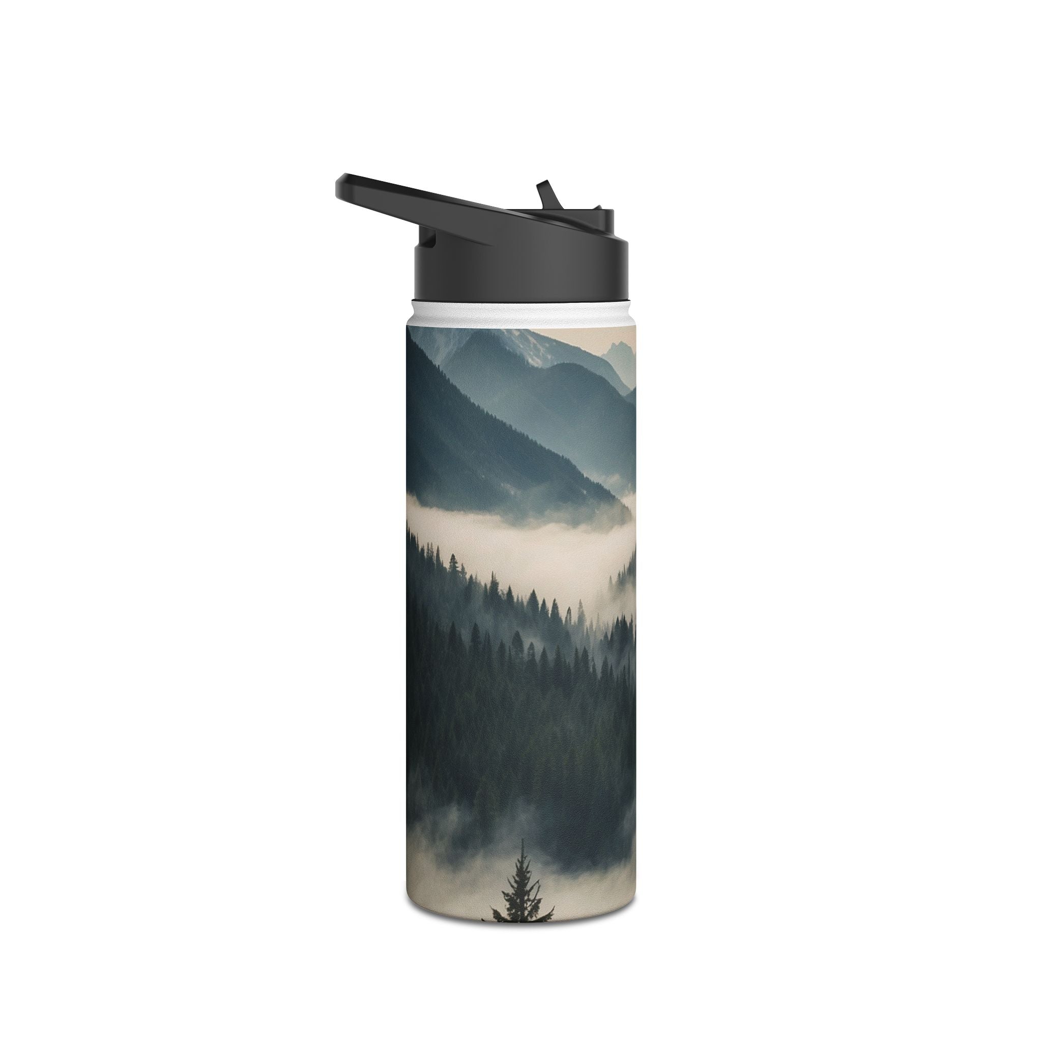 Evergreen Mist - Stainless Steel Water Bottle