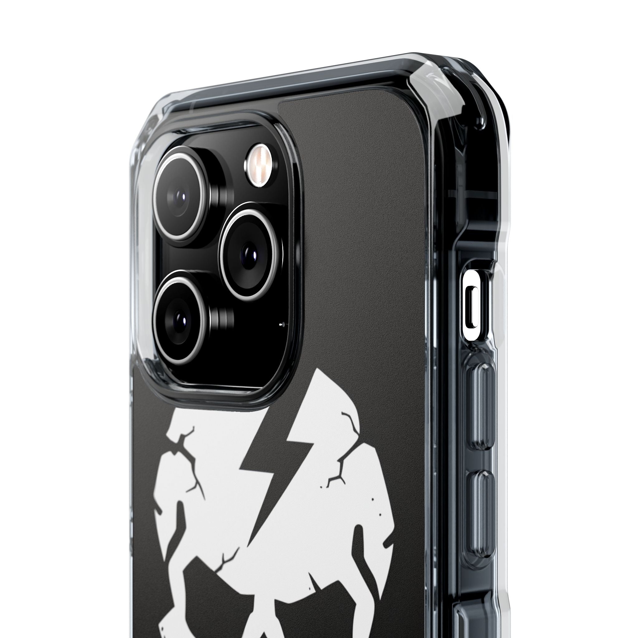 Lightning Skull iPhone 14 Pro Case - Impact