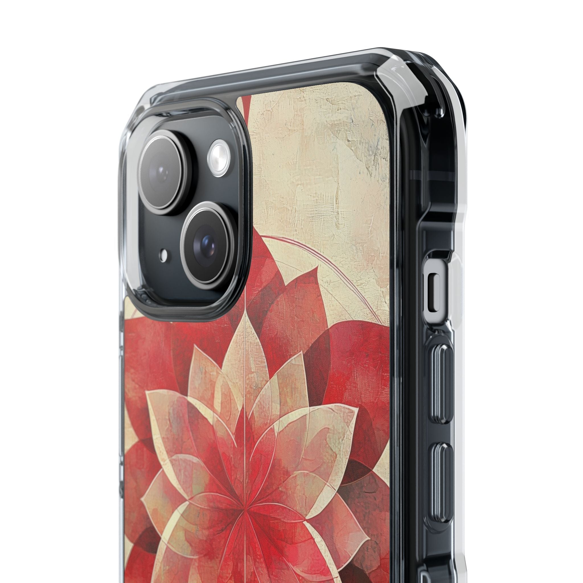 Crimson Petal Peak · Impact Phone Case for iPhone · Magsafe