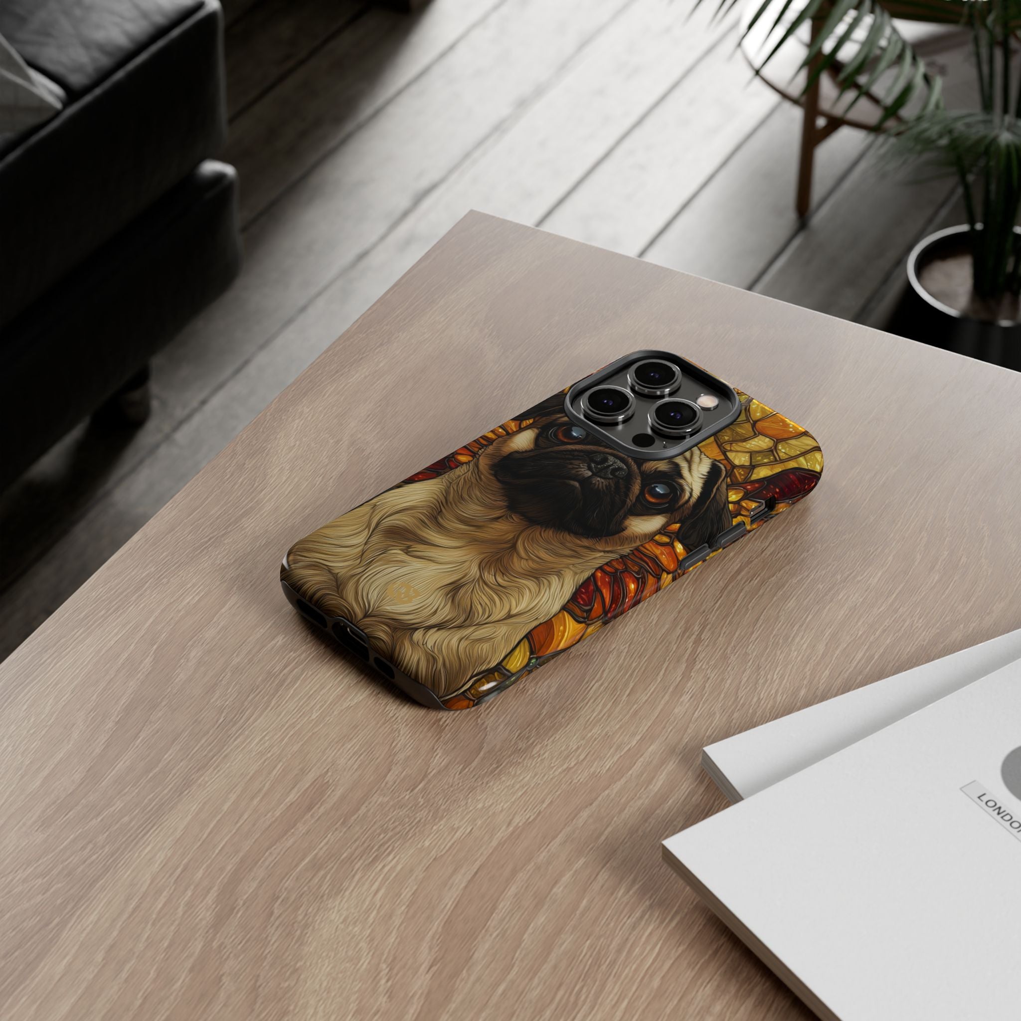 Amber Pug Divinity · Tough Phone Case for iPhone