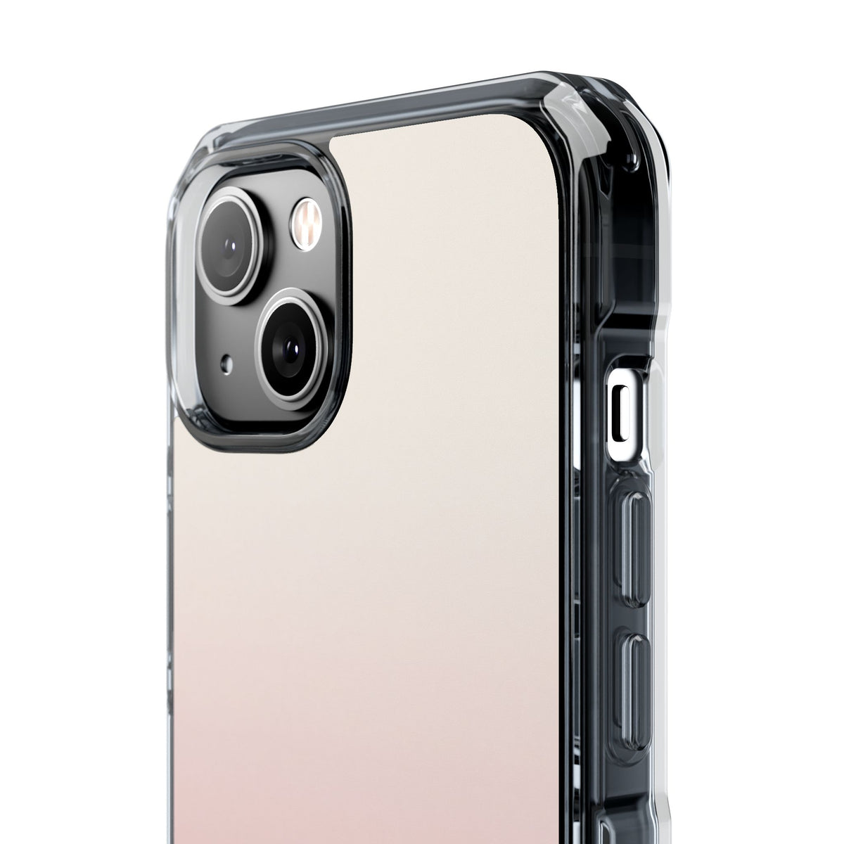 Blush Horizon · Clear Impact Magnetic Phone Case for iPhone · Pink