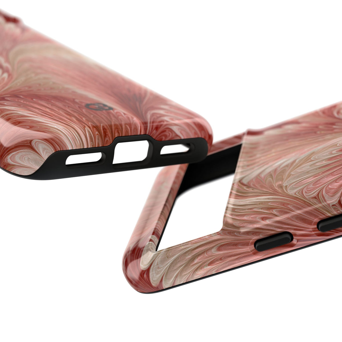 Blush Petal Plume · Tough Phone Case for Pixel · Pink