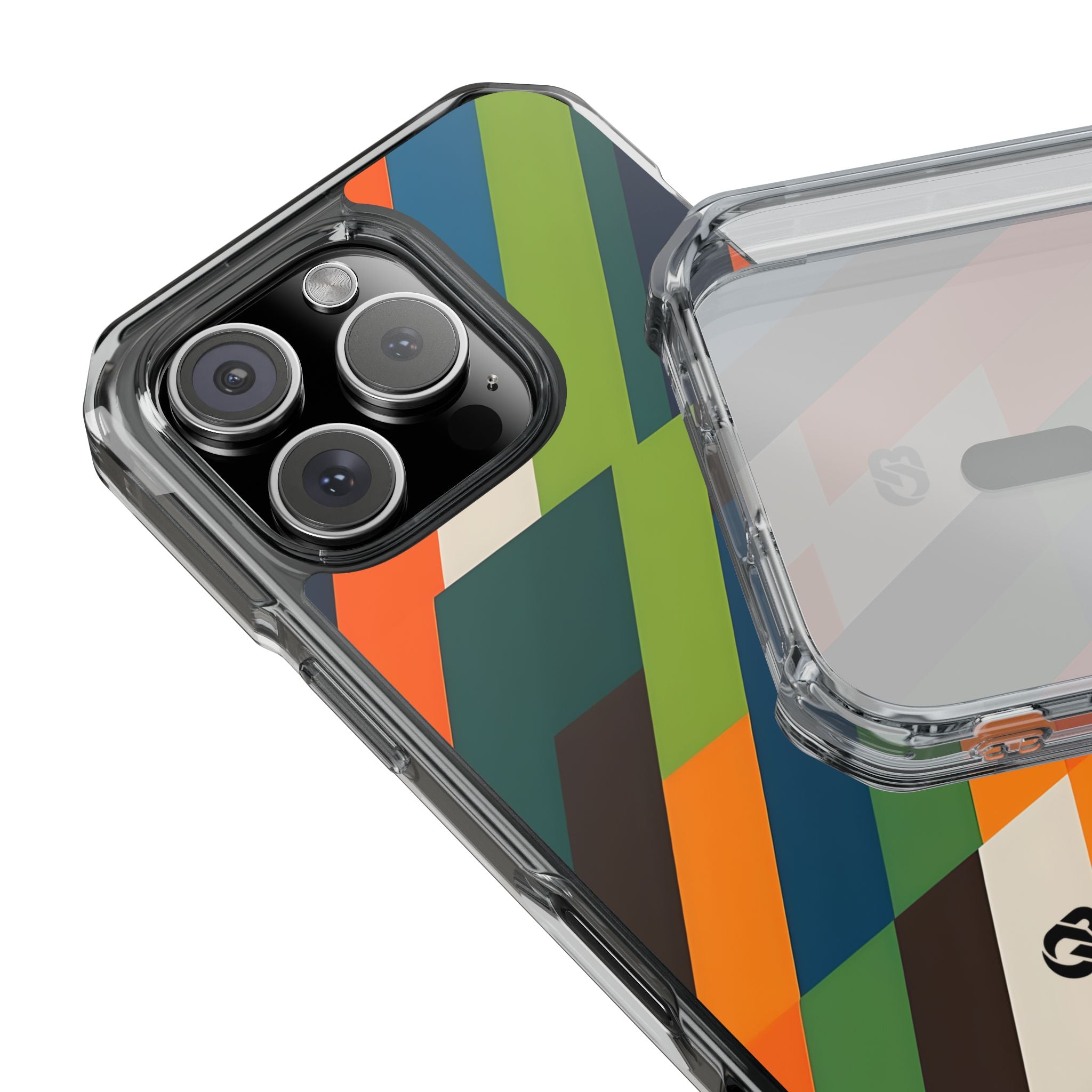 Angled Retro Mosaic · Impact Custodia per iPhone · Magsafe