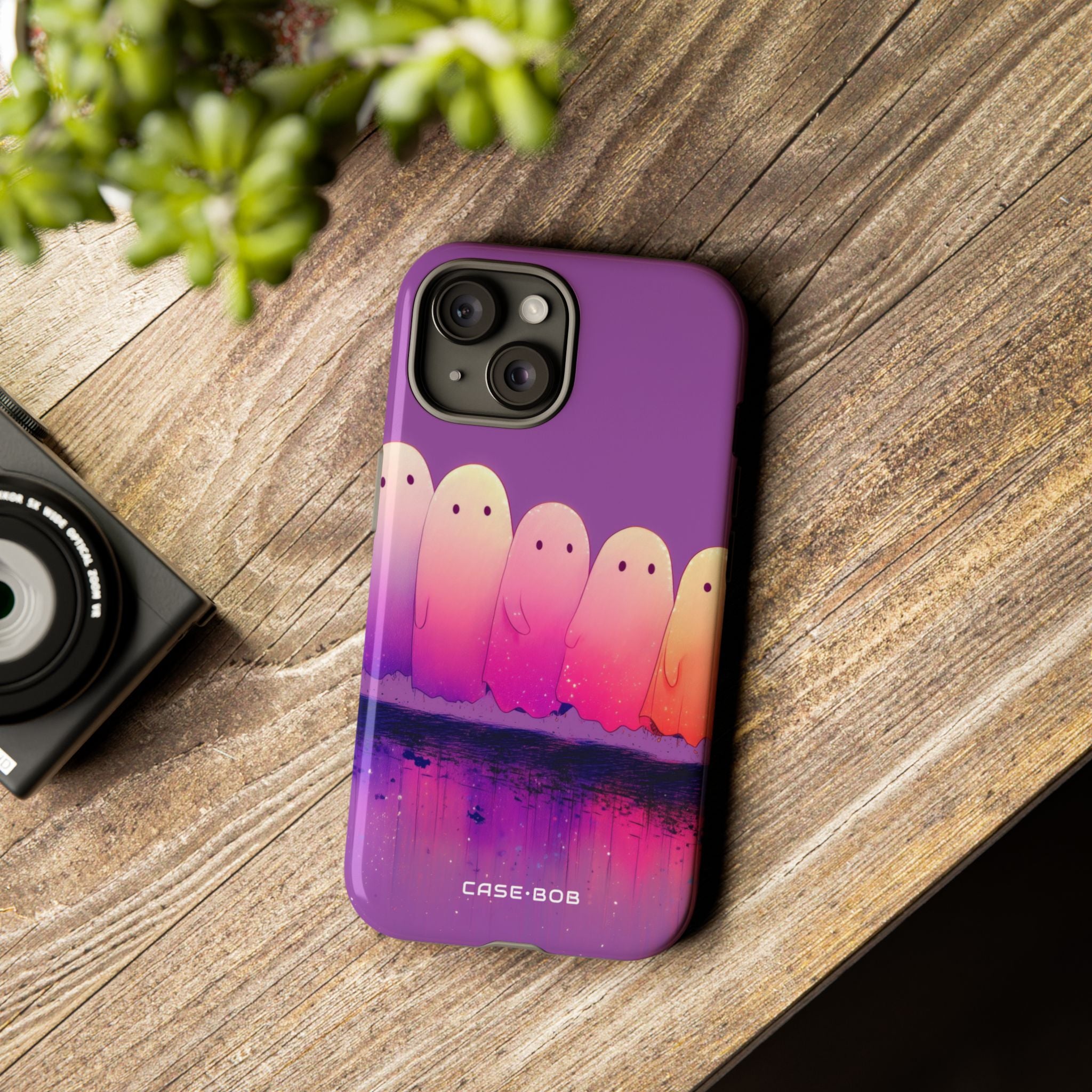 Ghost Glow iPhone 15 Cover - Tough