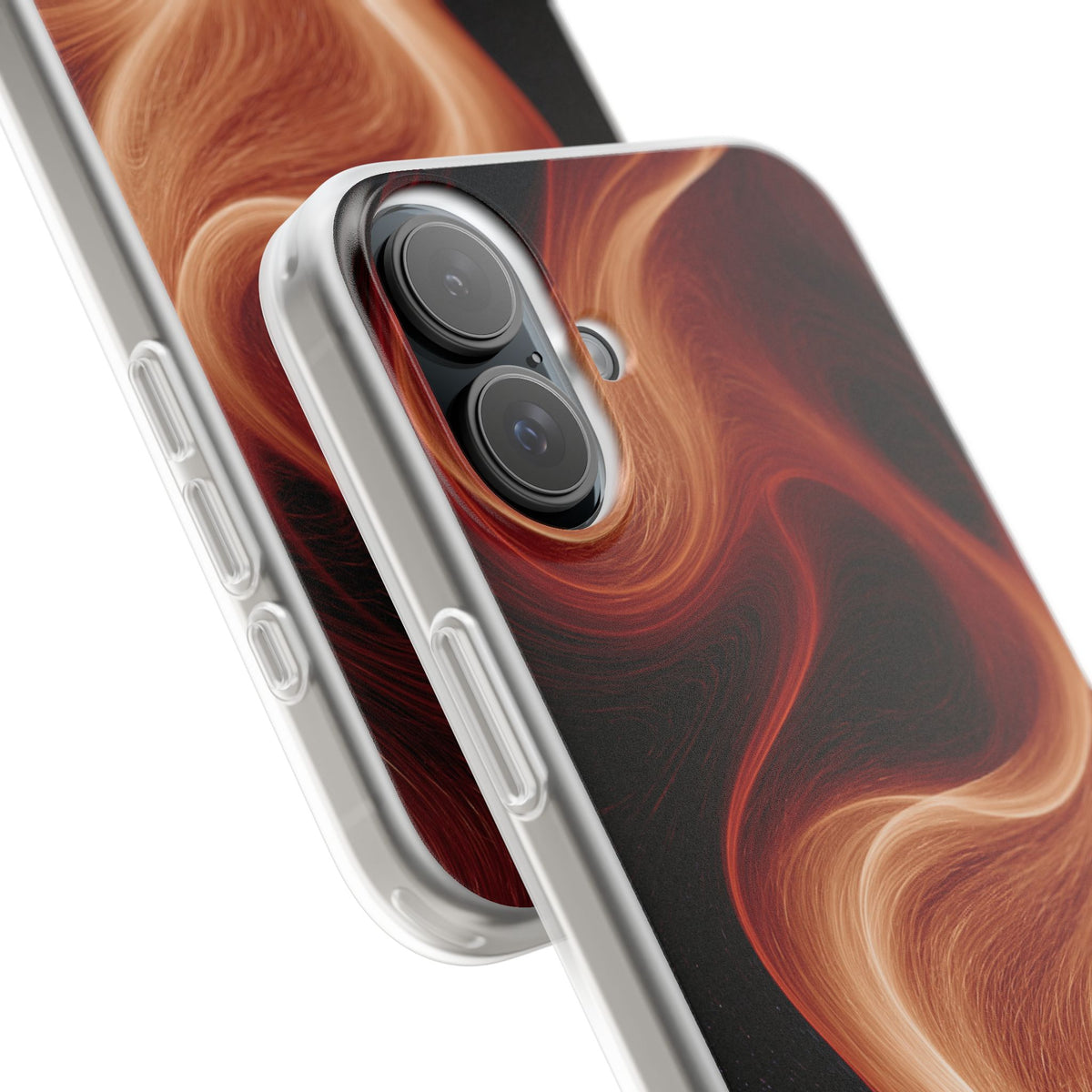 Solar Ember Flow · Lite Phone Case for iPhone · Orange