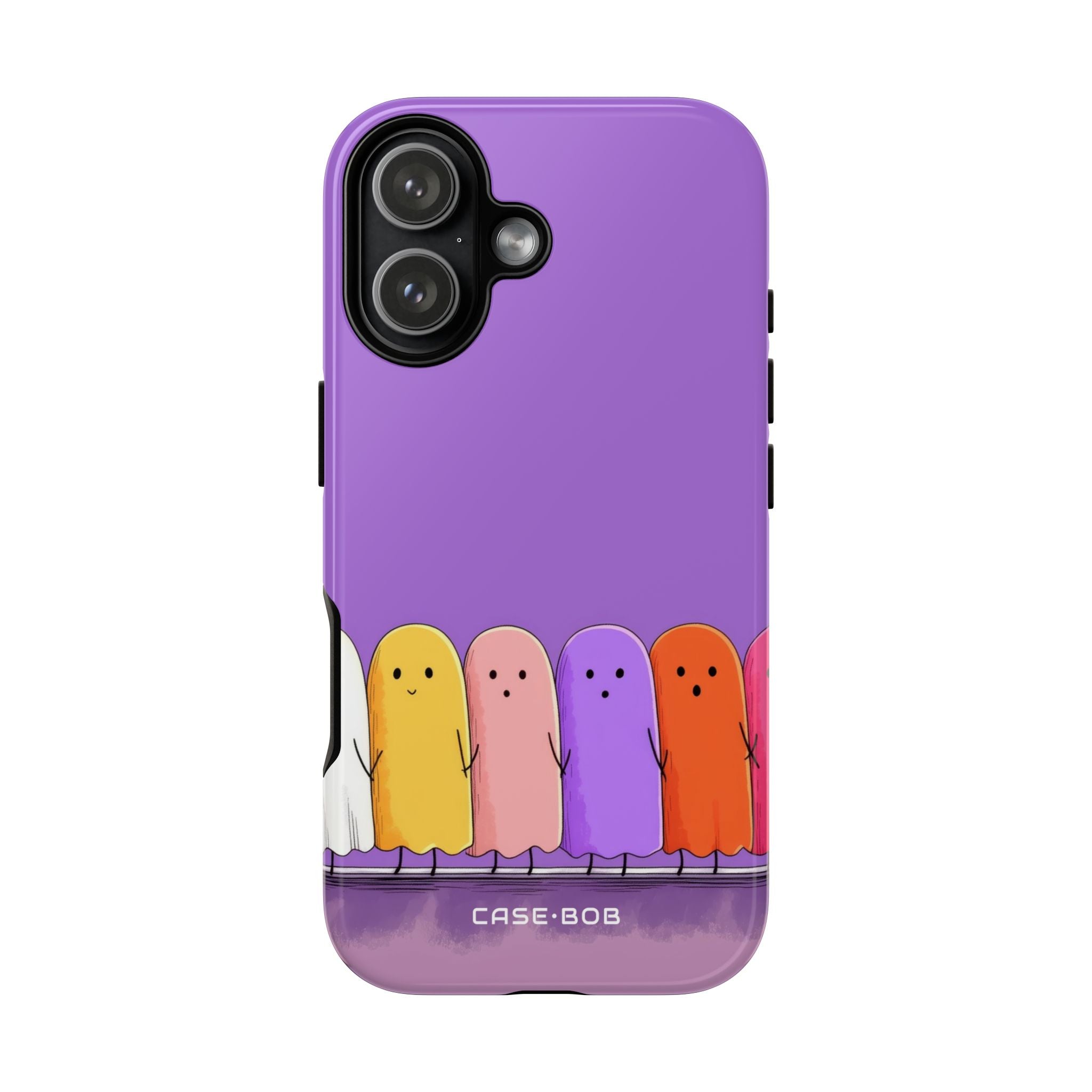 Colorful Ghosts iPhone 17 Case - Tough - CASE•BOB