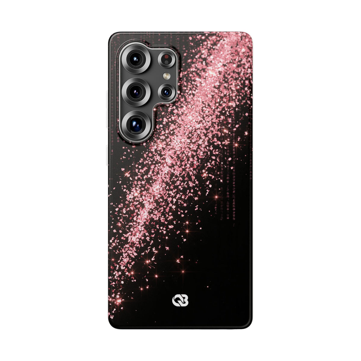 Rose Digital Cascade · Lite Phone Case for Samsung · Pink
