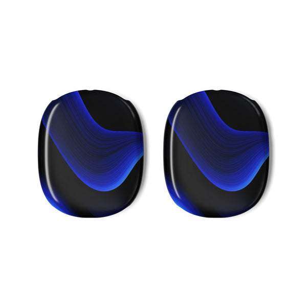 Cobalt Ridge Waves · Hard Case for AirPods Max · Blue