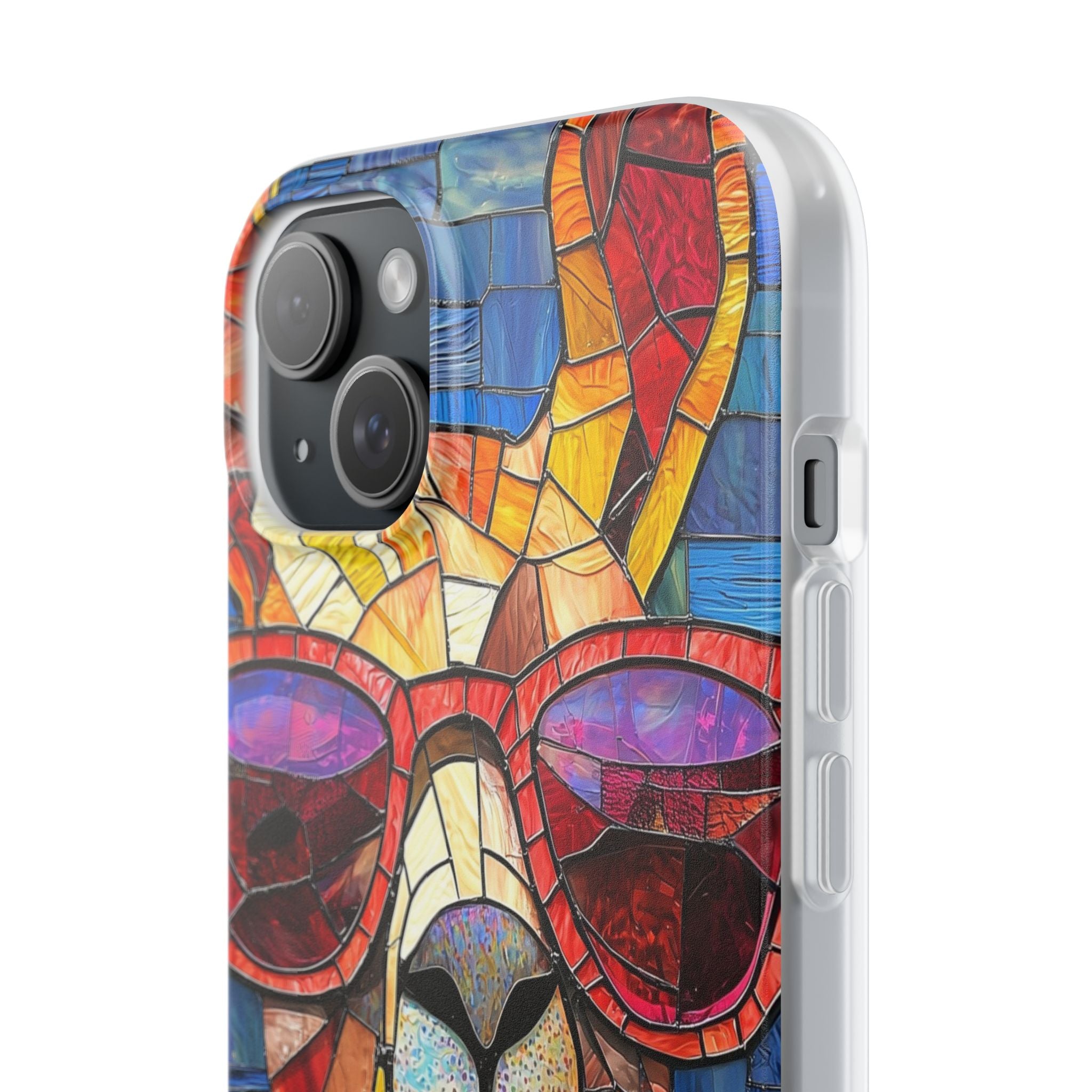 Llama Glow iPhone 15 Plus Cover - Blød