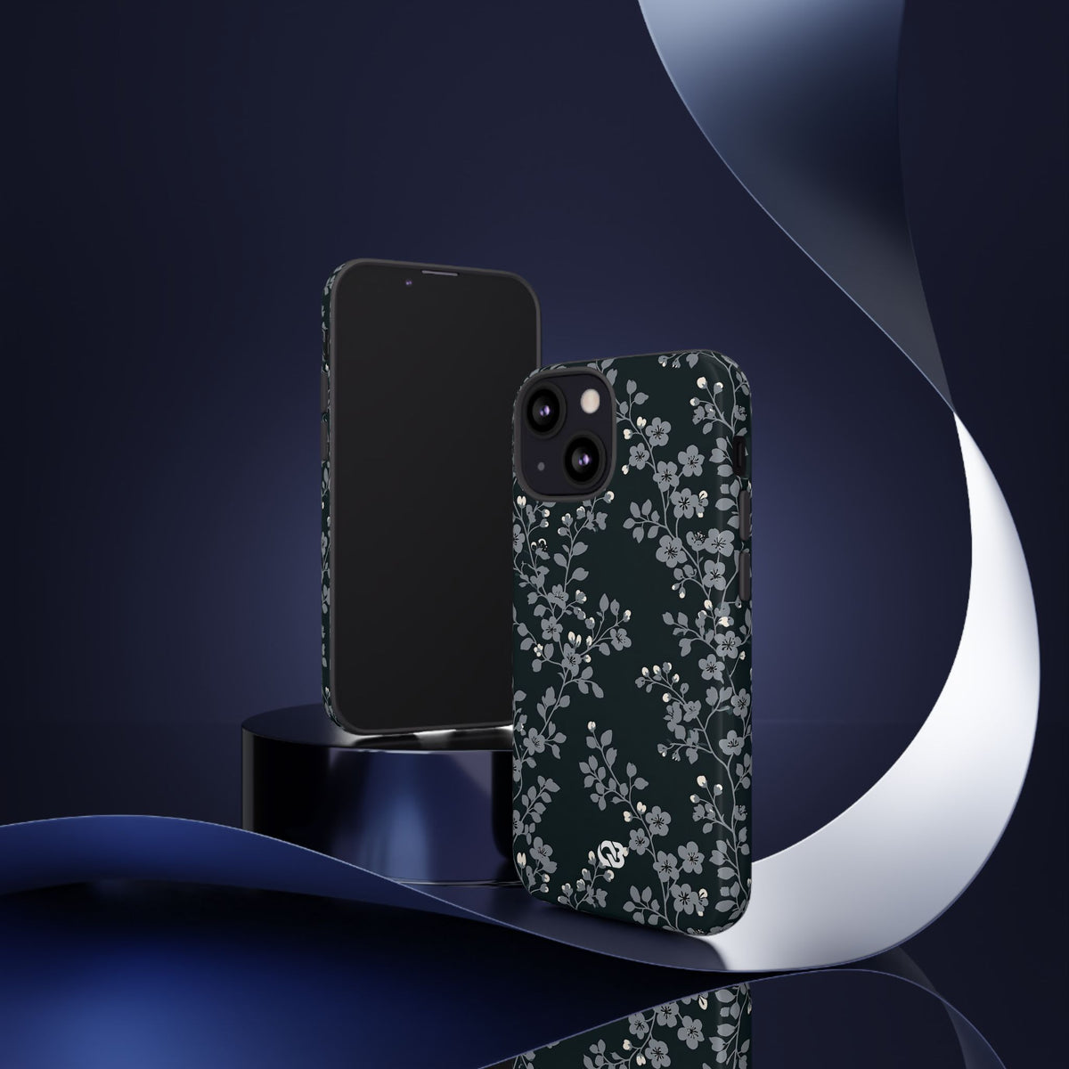 Nocturne Blossom Branch · Tough Phone Case for iPhone · Black