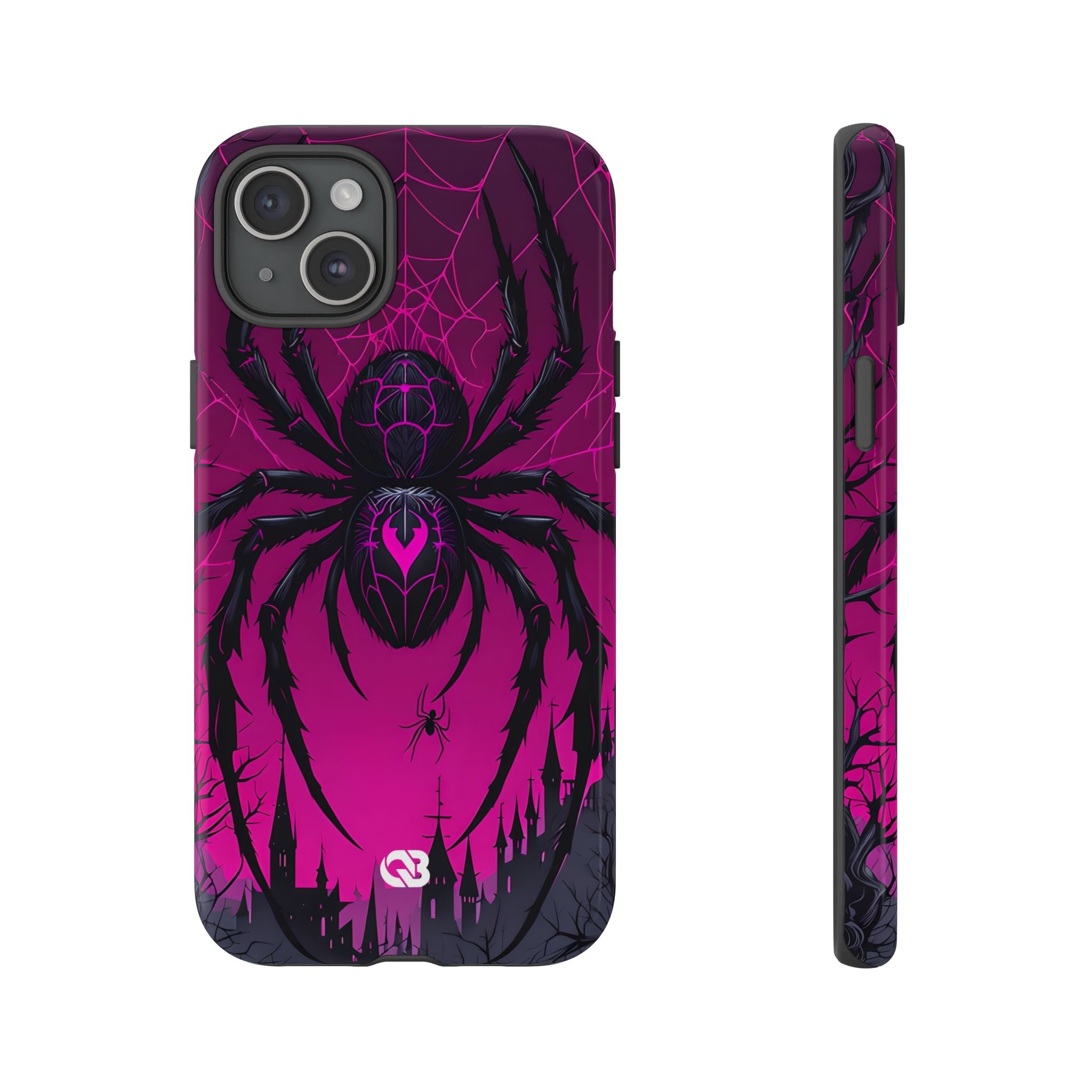 Obsidian Neon Widow · Tough Handyhülle für iPhone