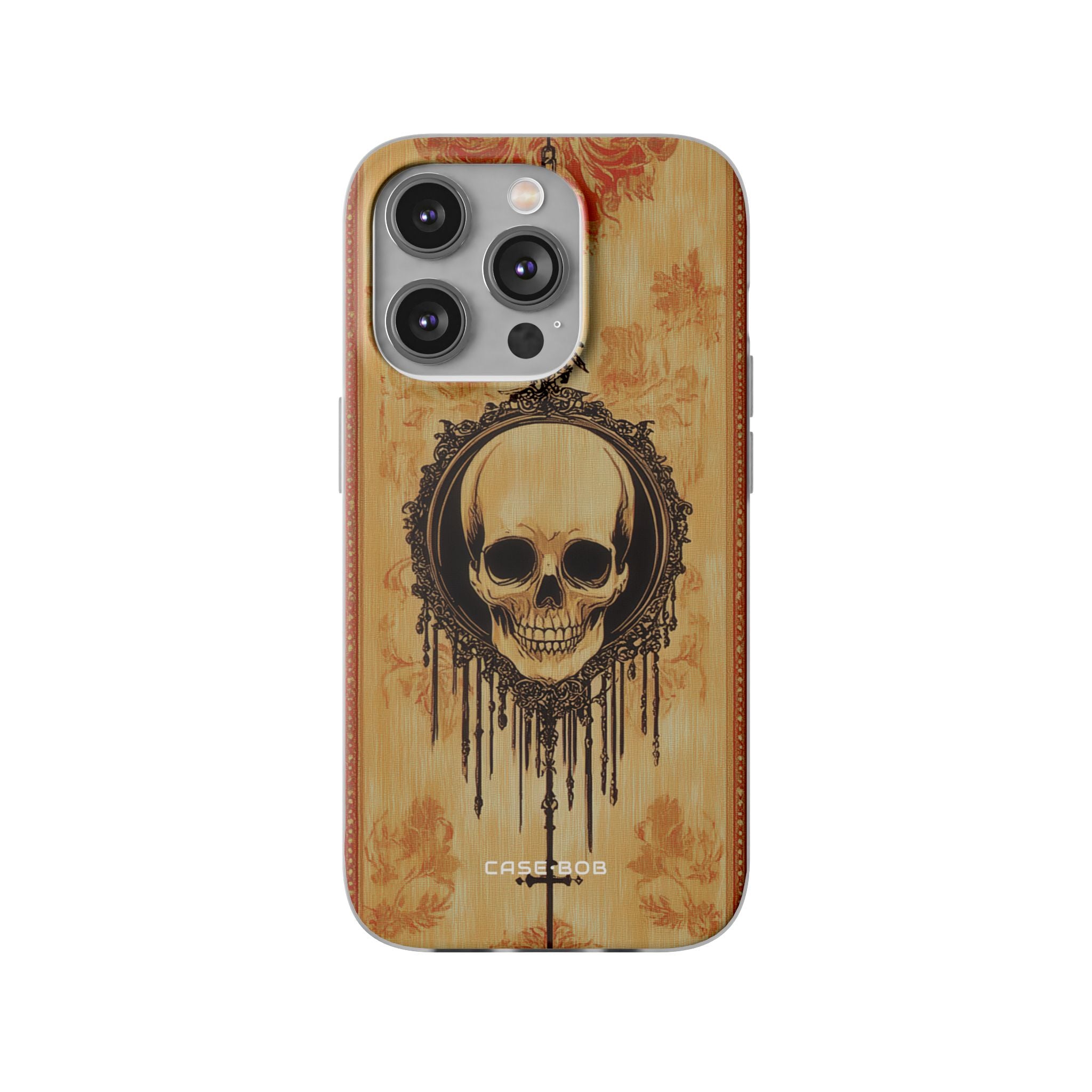 Skull Anhänger iPhone 14 Pro Case - Soft