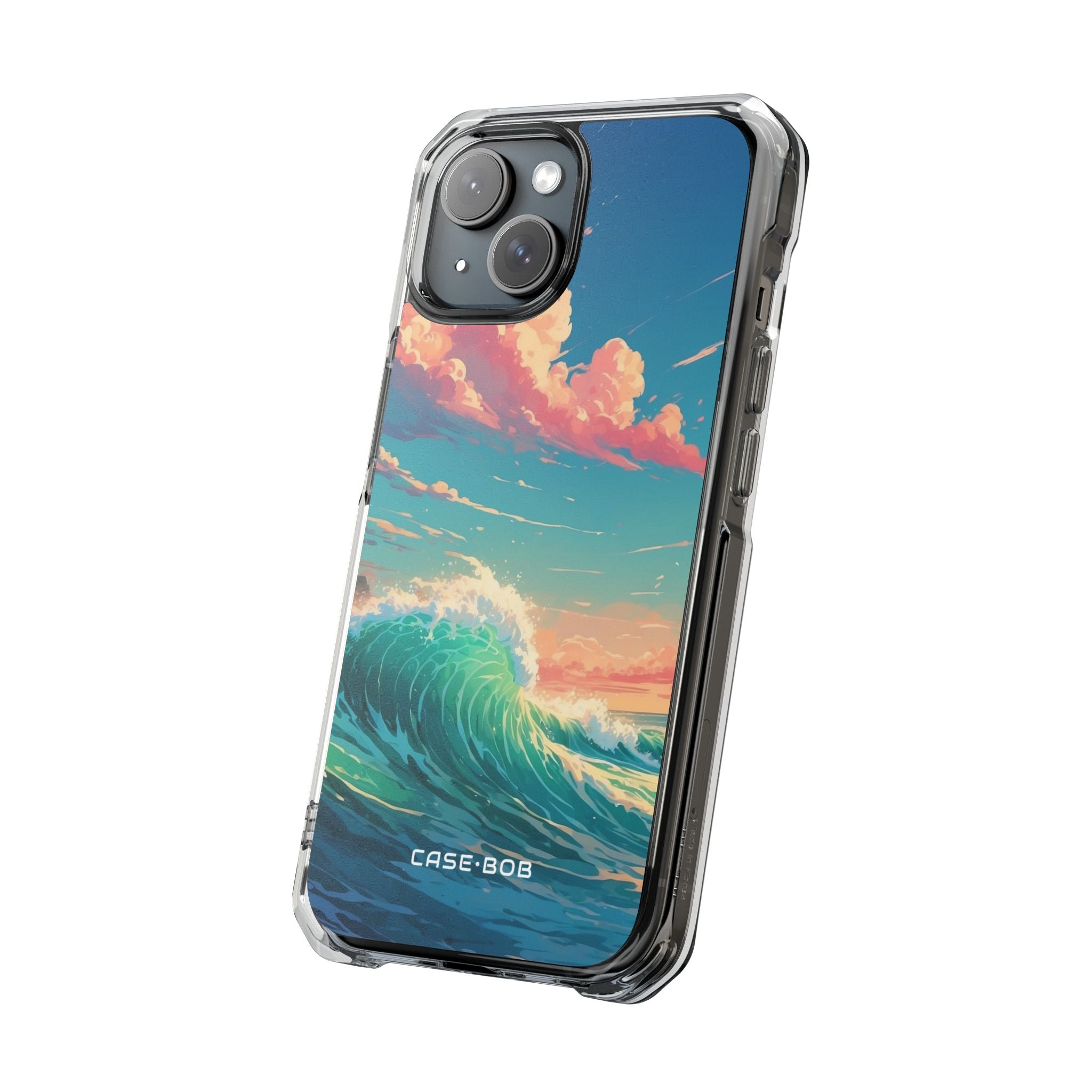 Turquoise Crest iPhone 15 Case - Impact