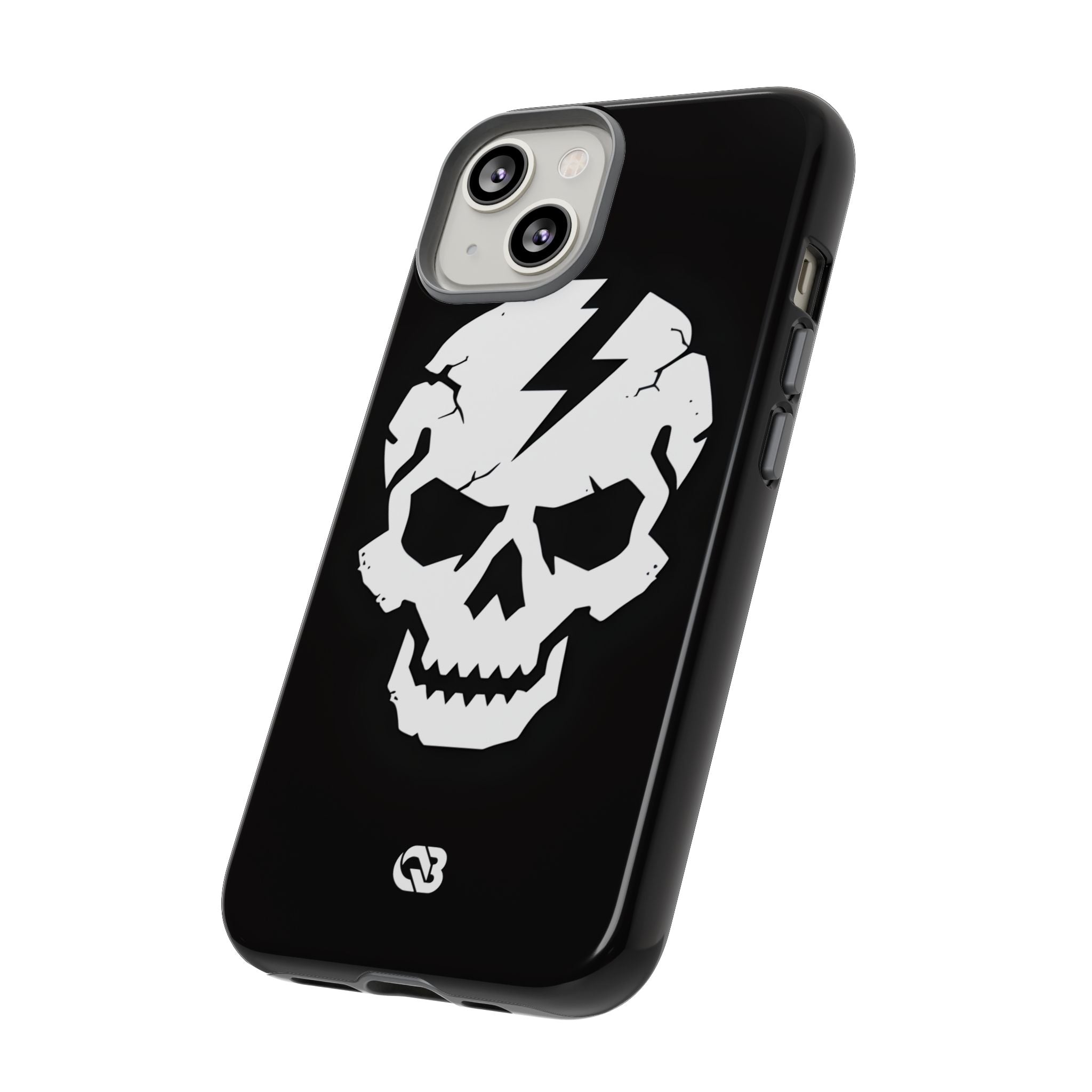 Shattered Bolt Skull · Tough Phone Case for iPhone