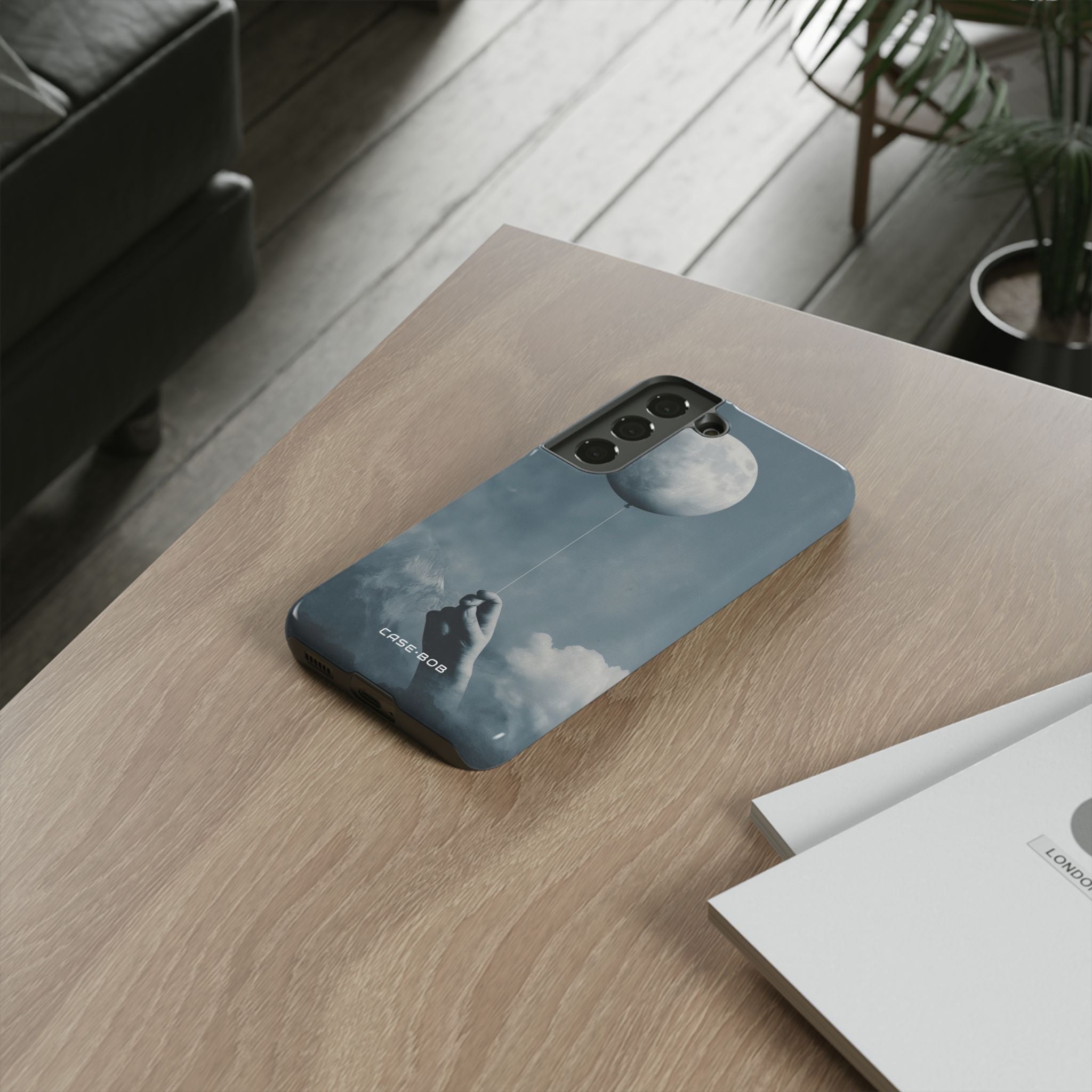 Moon Balloon Samsung S22 Case - Tough