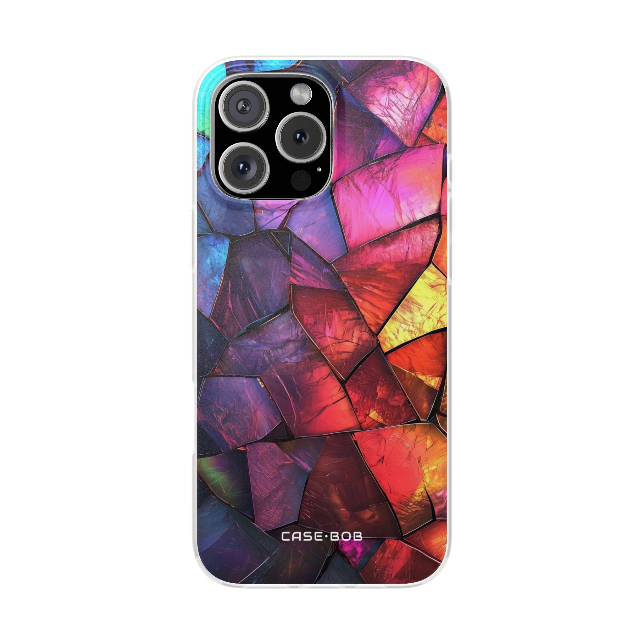 Haljennut Prism iPhone 16 Pro Max -pehmeä suojakotelo