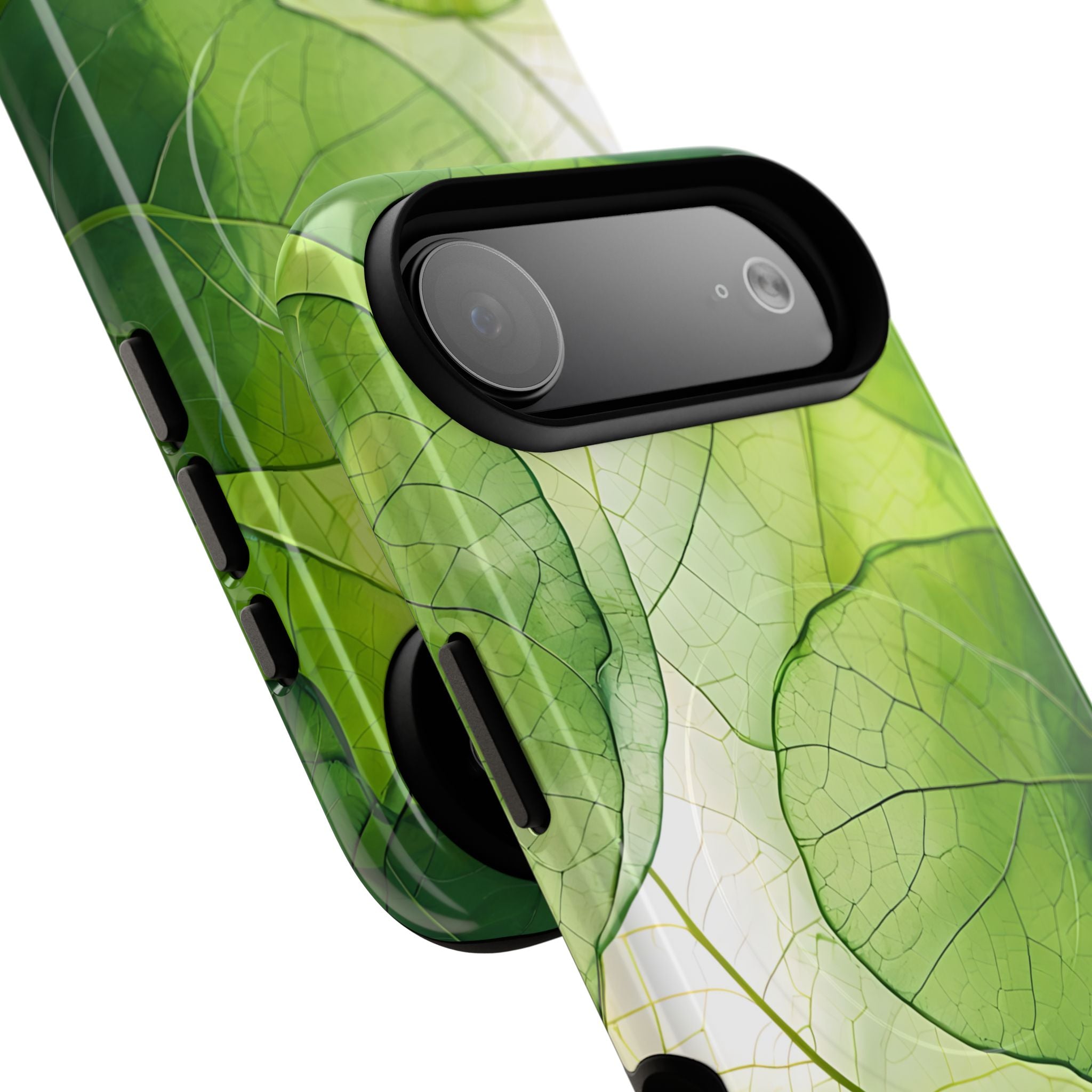 Emerald Leaf Veins · Tough+ Magsafe