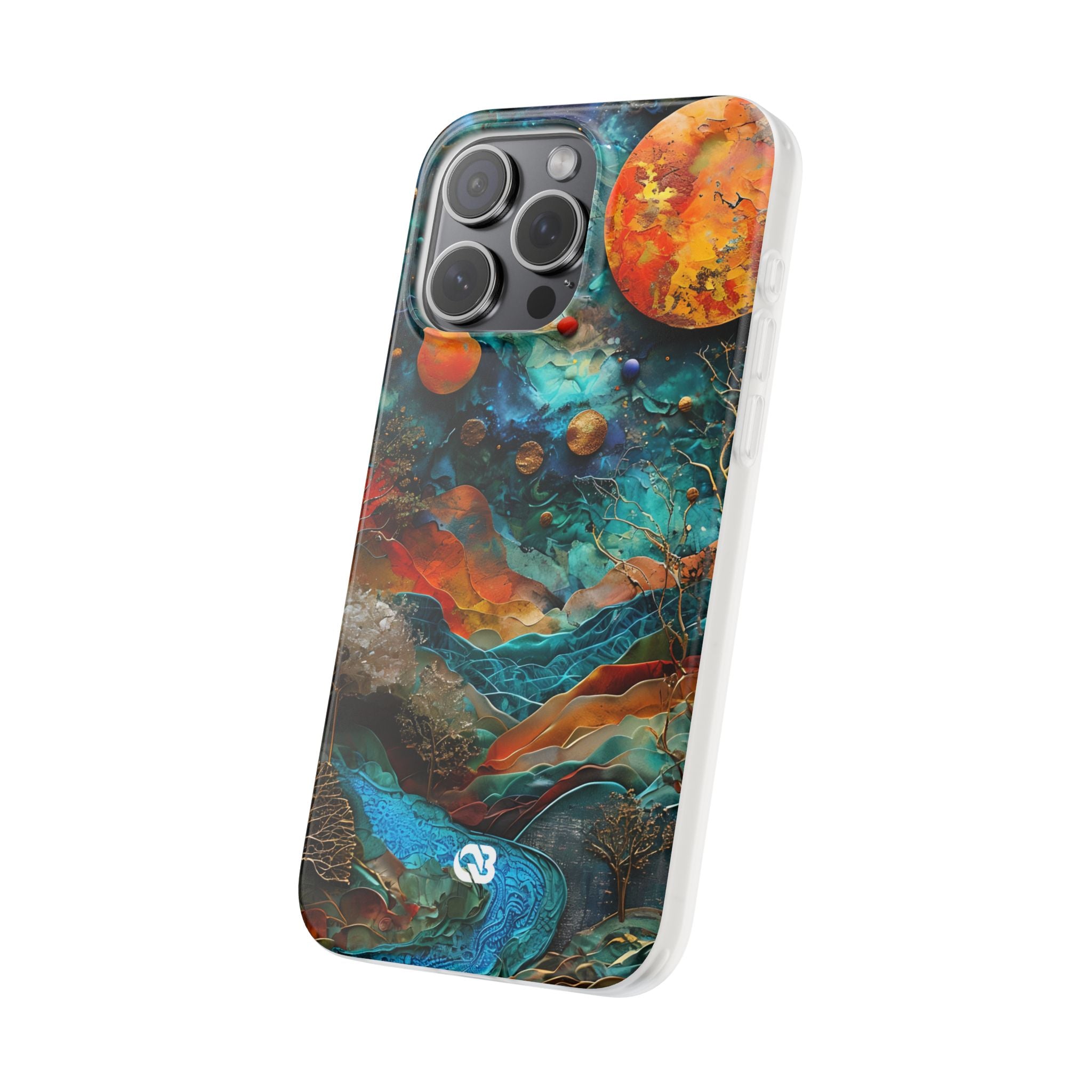 Copper Horizon Drift · Soft Mobilskal för iPhone