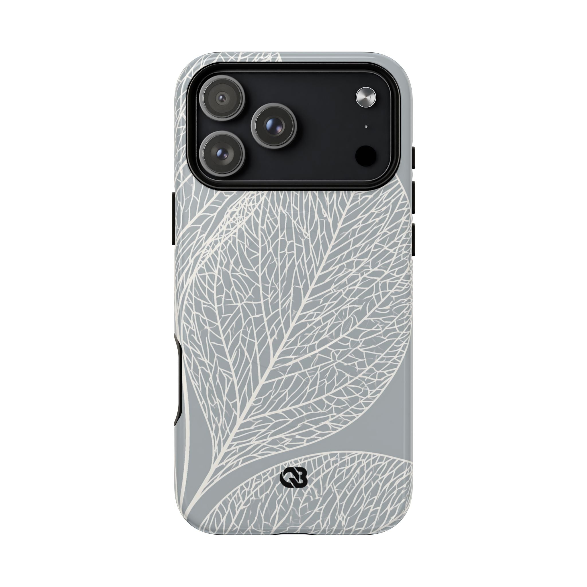 Grey Tough 2.0 Magsafe Phone Case for iPhone - Frosted Ash Veins