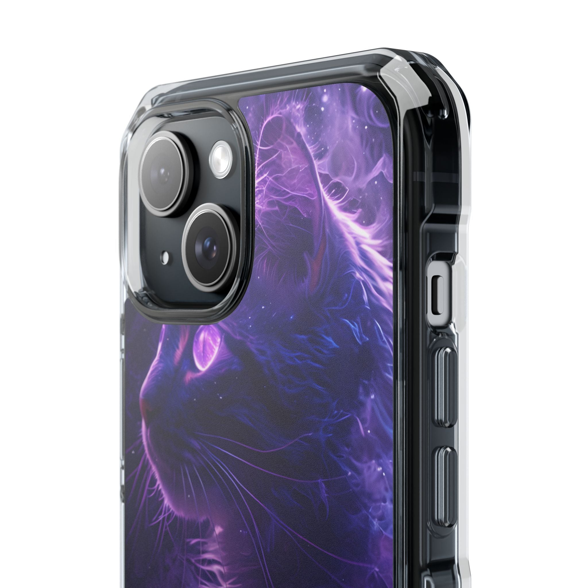 Purple Void Feline · Impact Custodia per iPhone · Magsafe