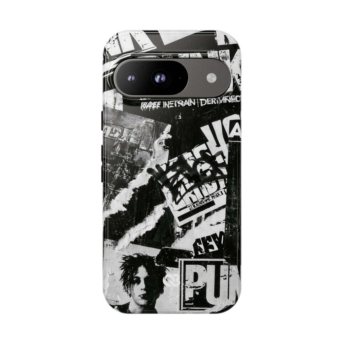 Underground Punk Collage · Tough Phone Case for Pixel · Black