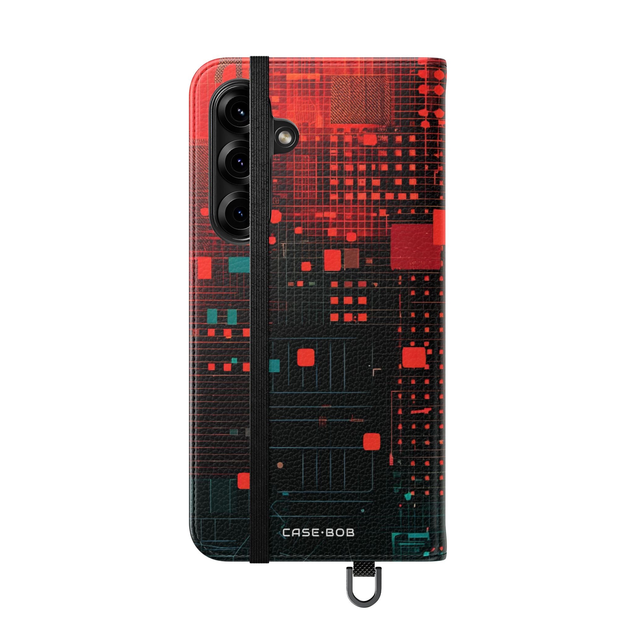 Crimson Circuit - Samsung S25+ Case - Wallet