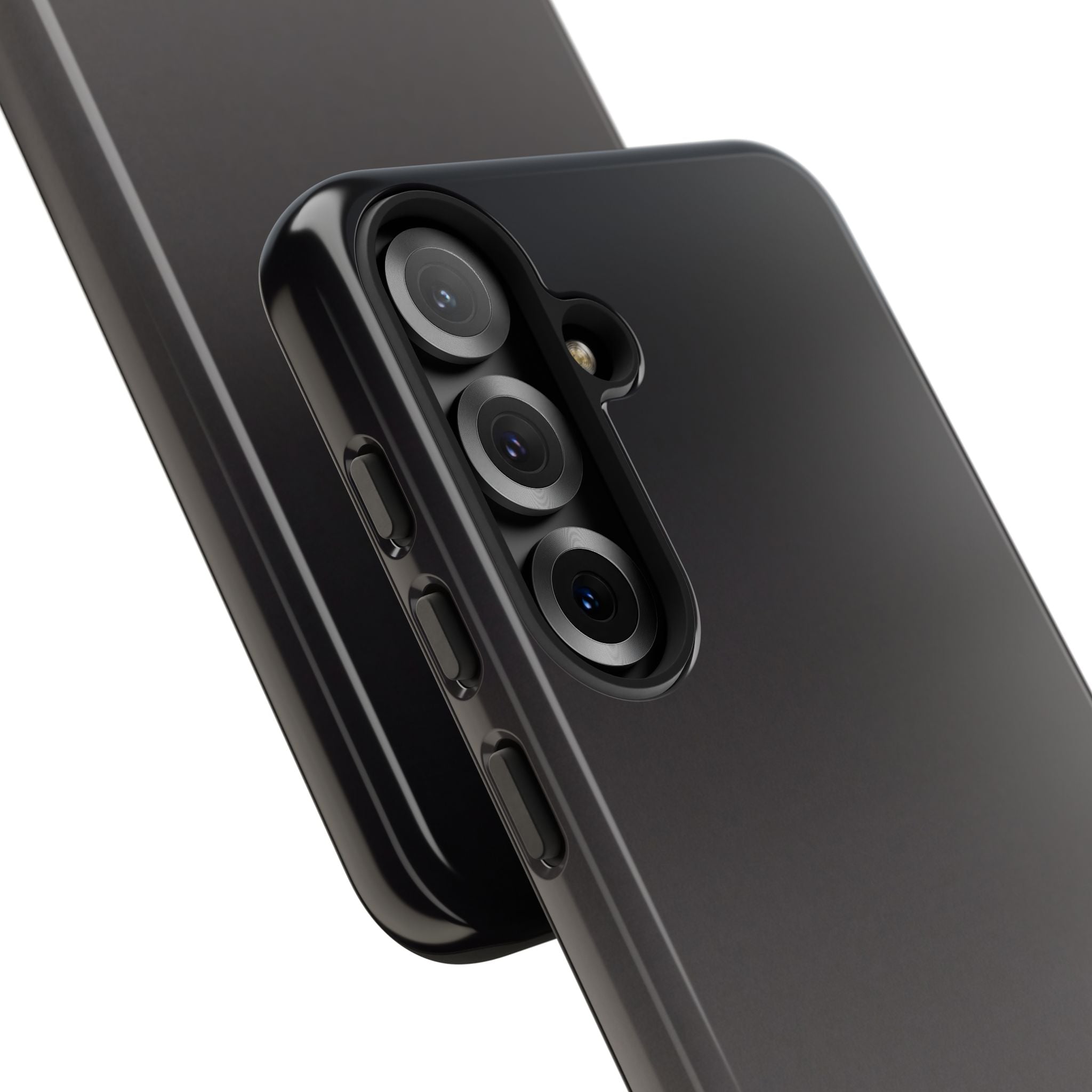 Grey Tough Phone Case for Samsung - Obsidian Ash Fade
