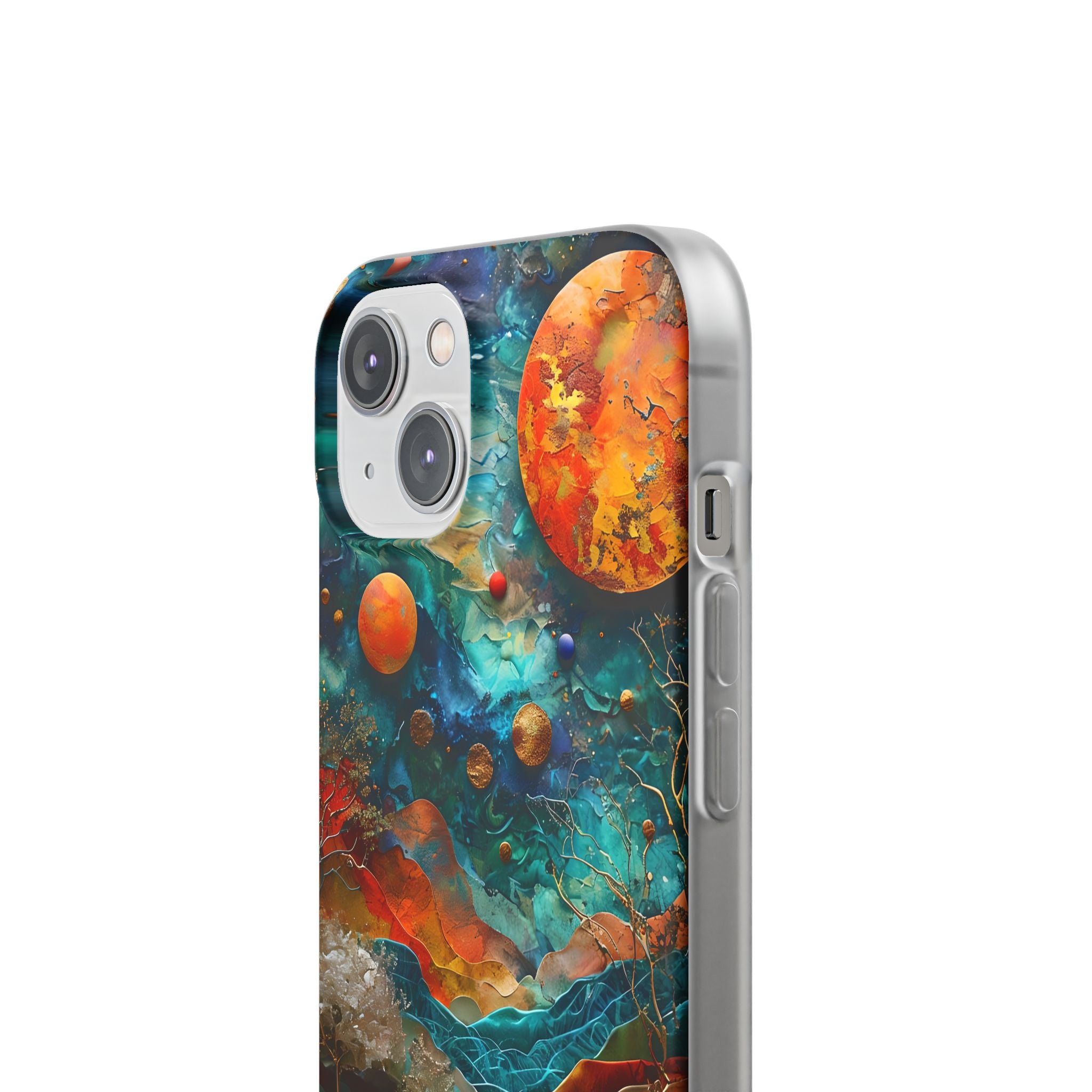 Copper Horizon Drift · Soft Mobilskal för iPhone