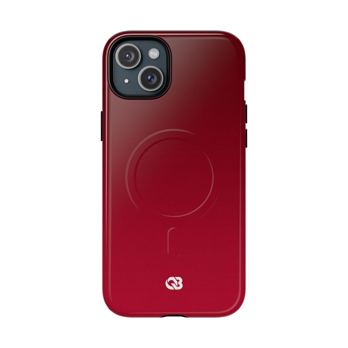 Red Tough 2.0 Magsafe Phone Case for iPhone - Crimson Velvet Fade