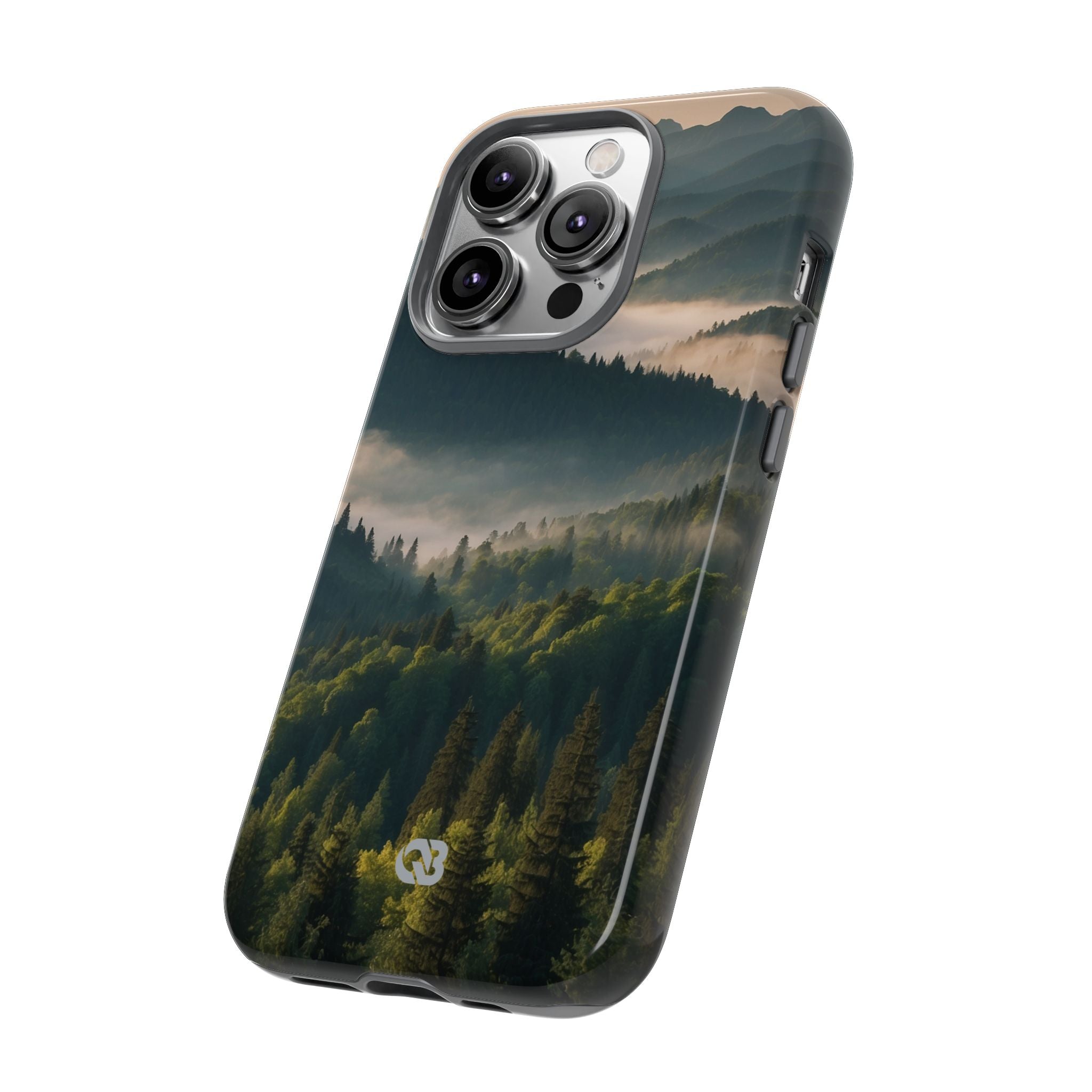 Foggy Mountain Ridge · Tough Phone Case for iPhone