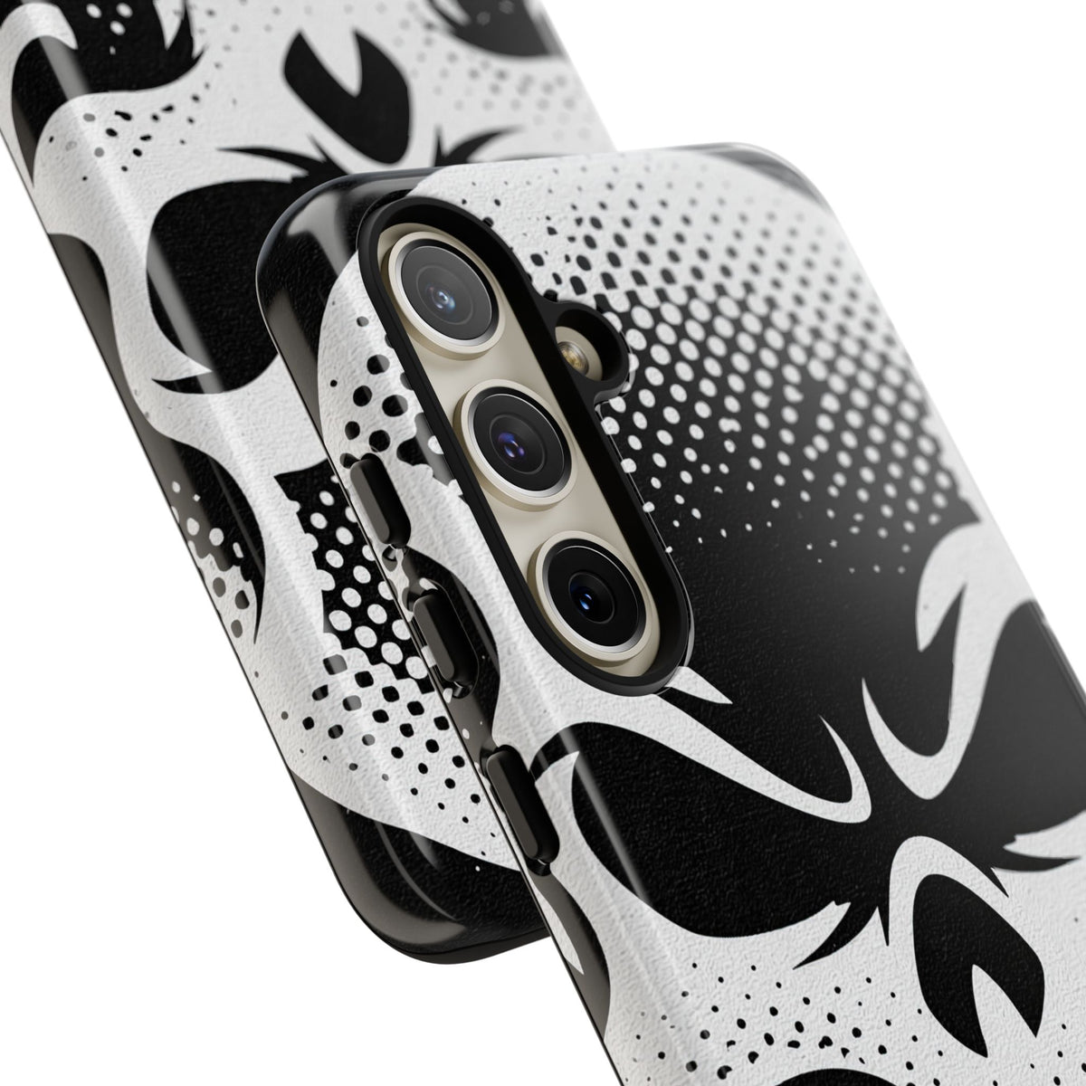 Phantom Halftone · Tough Phone Case for Samsung · Black